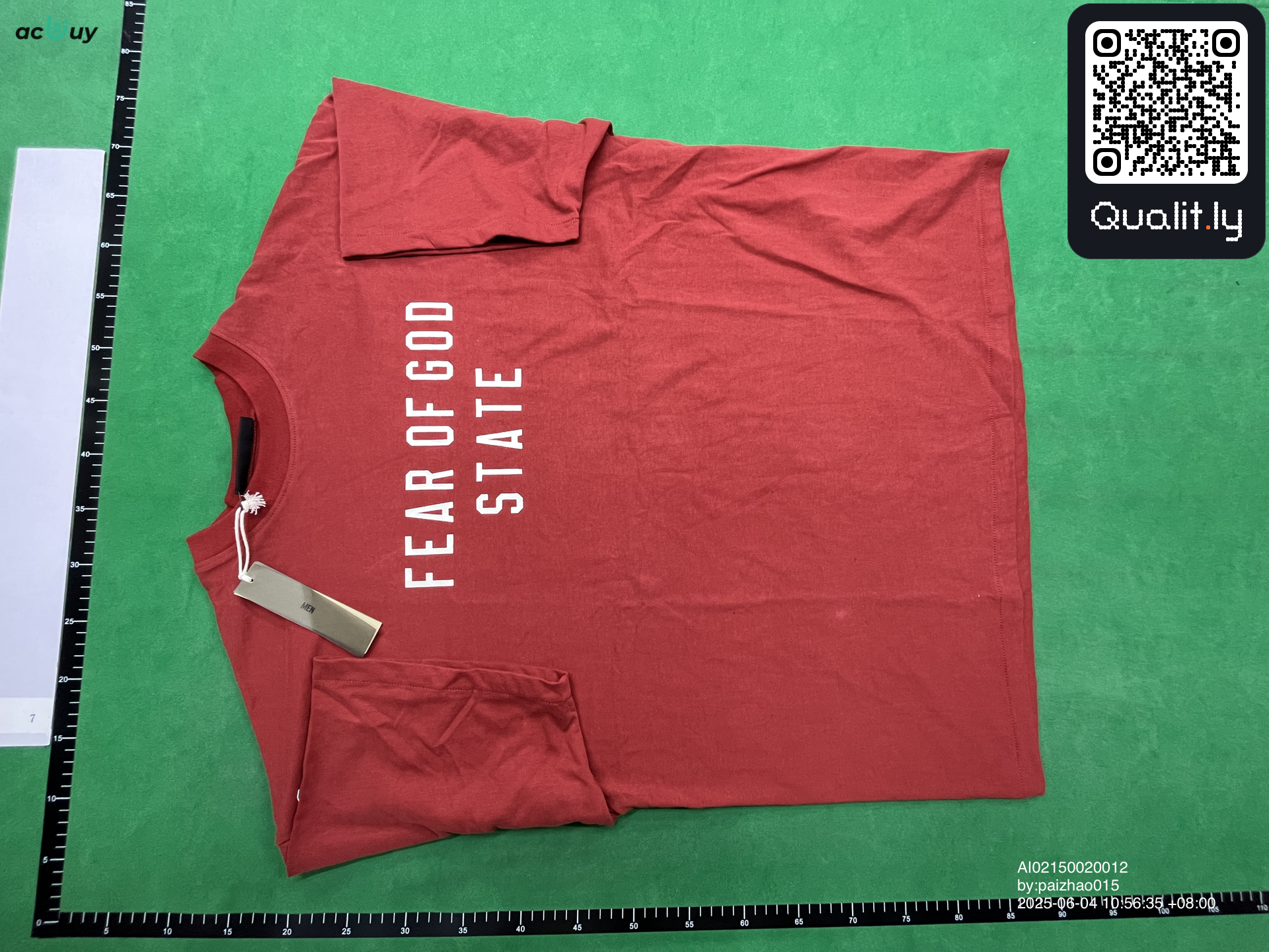 Tシャツ QC写真 3/8