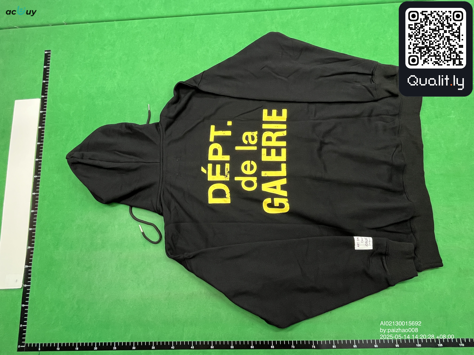 Camisola com capuz — foto QC 2 de 8