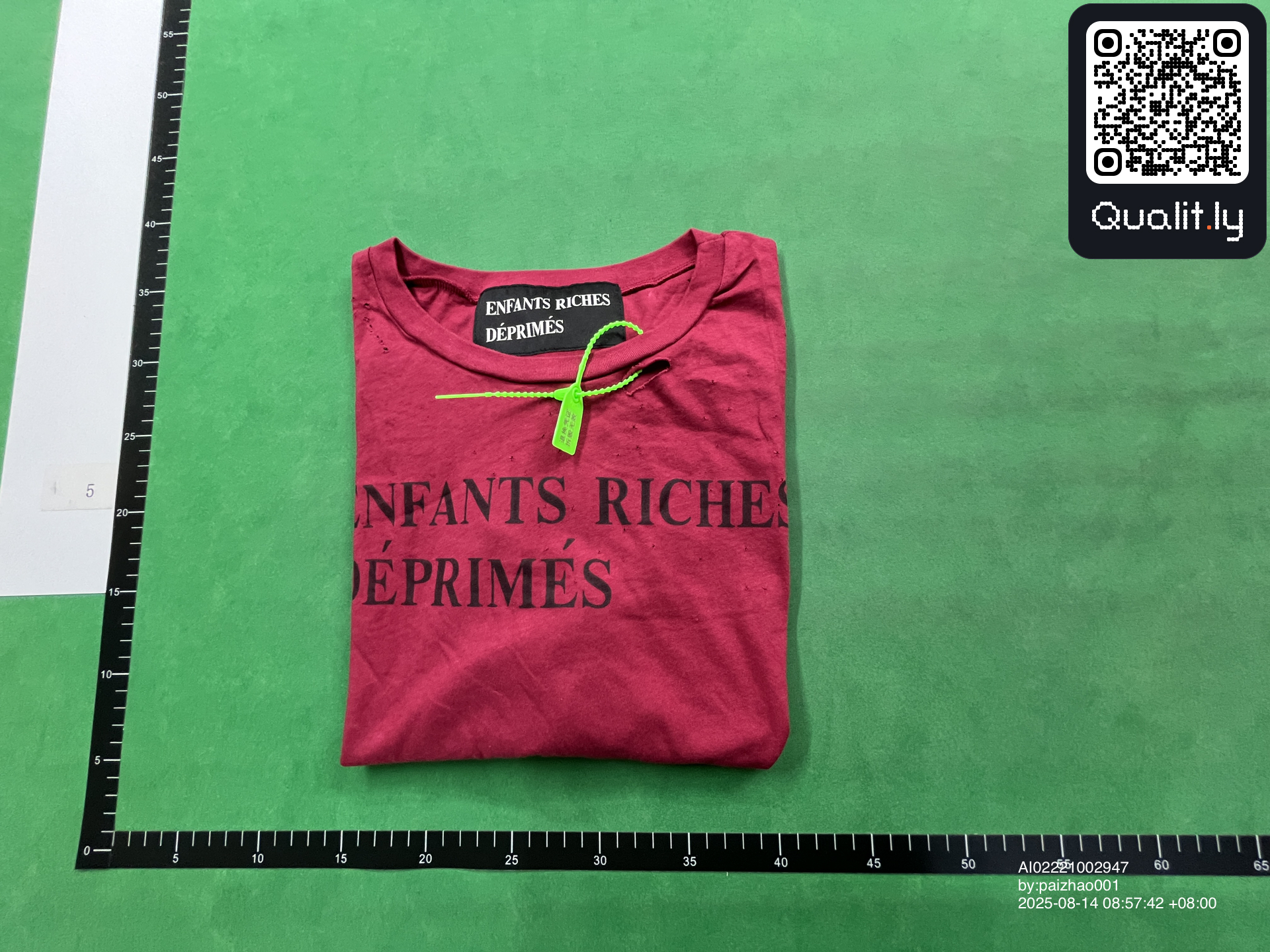 T-shirt — QC-foto 1 av 4