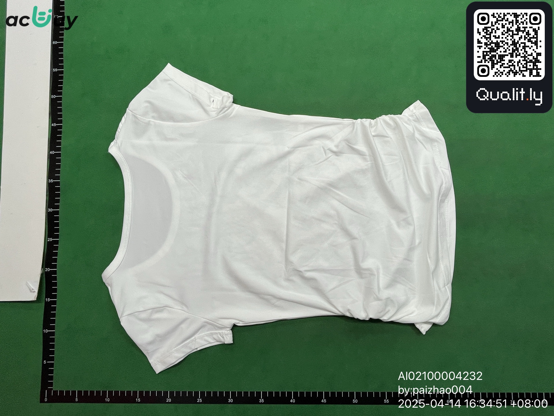 Tシャツ QC写真 2/3