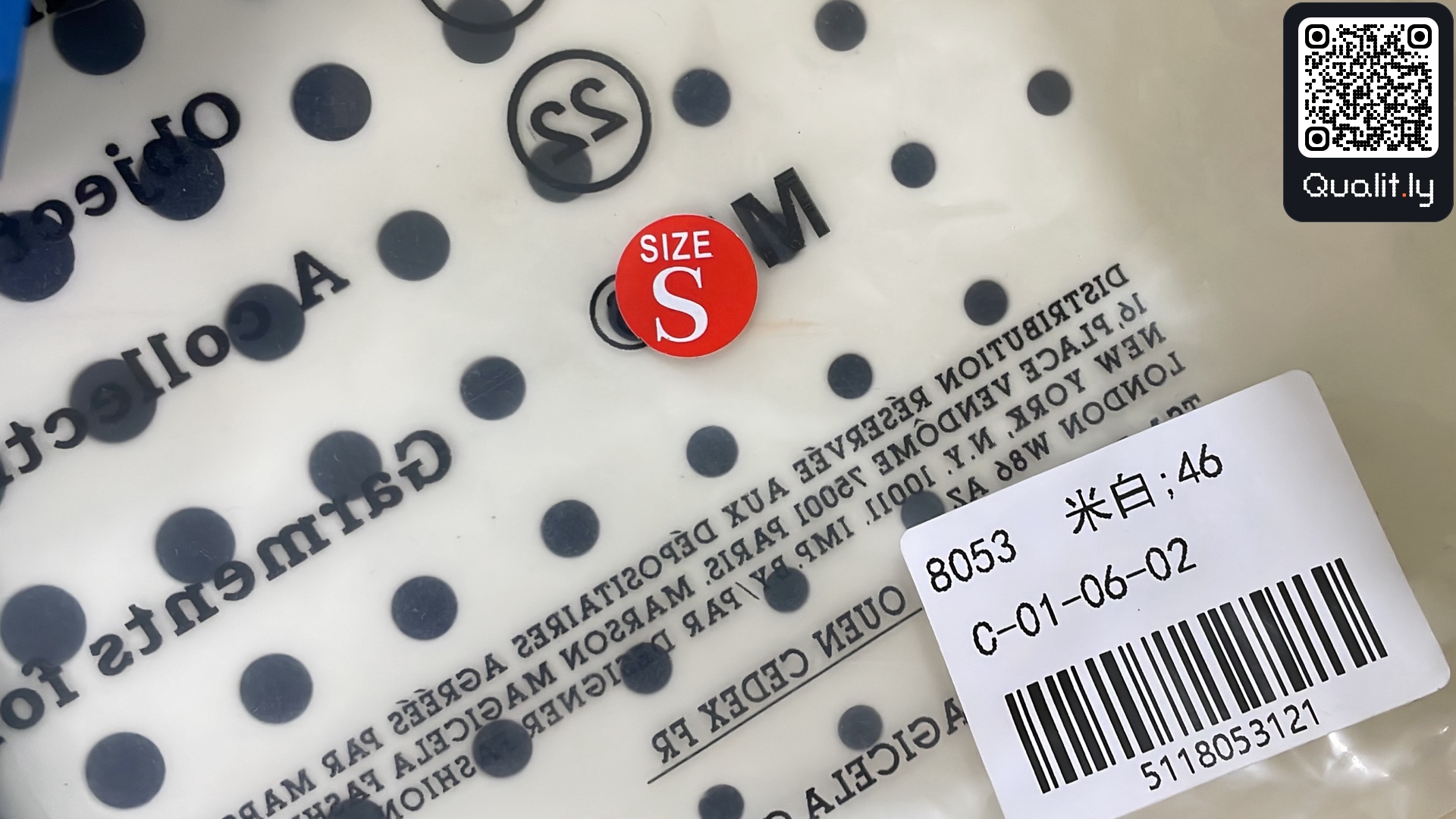 Tシャツ QC写真 1/8