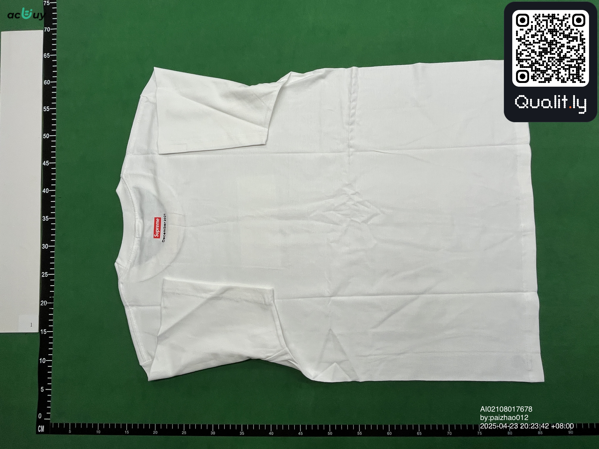T-shirt QC photo 2 of 4