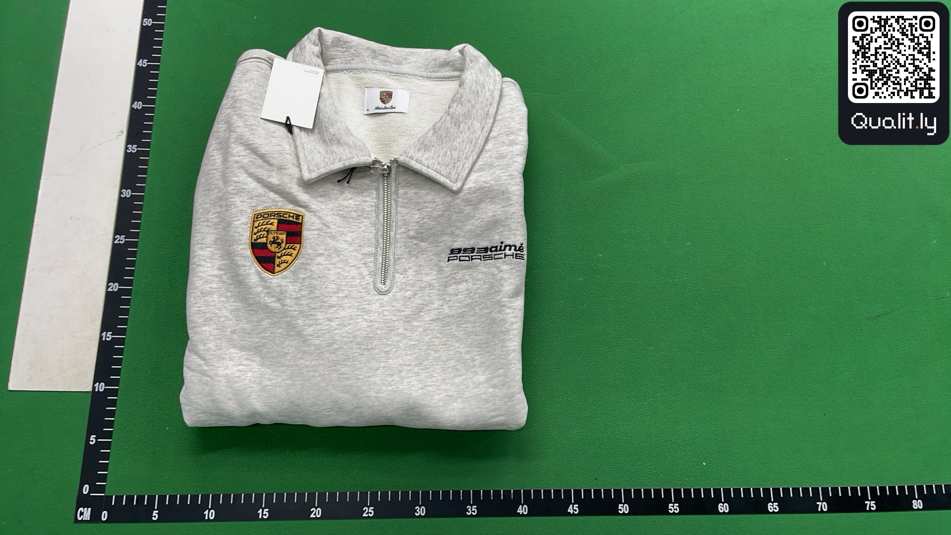 Aime Leon Dore White Porsche Hoodie QC photo 2