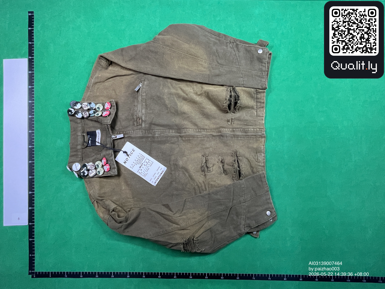 Jacket QC photo 3 of 4