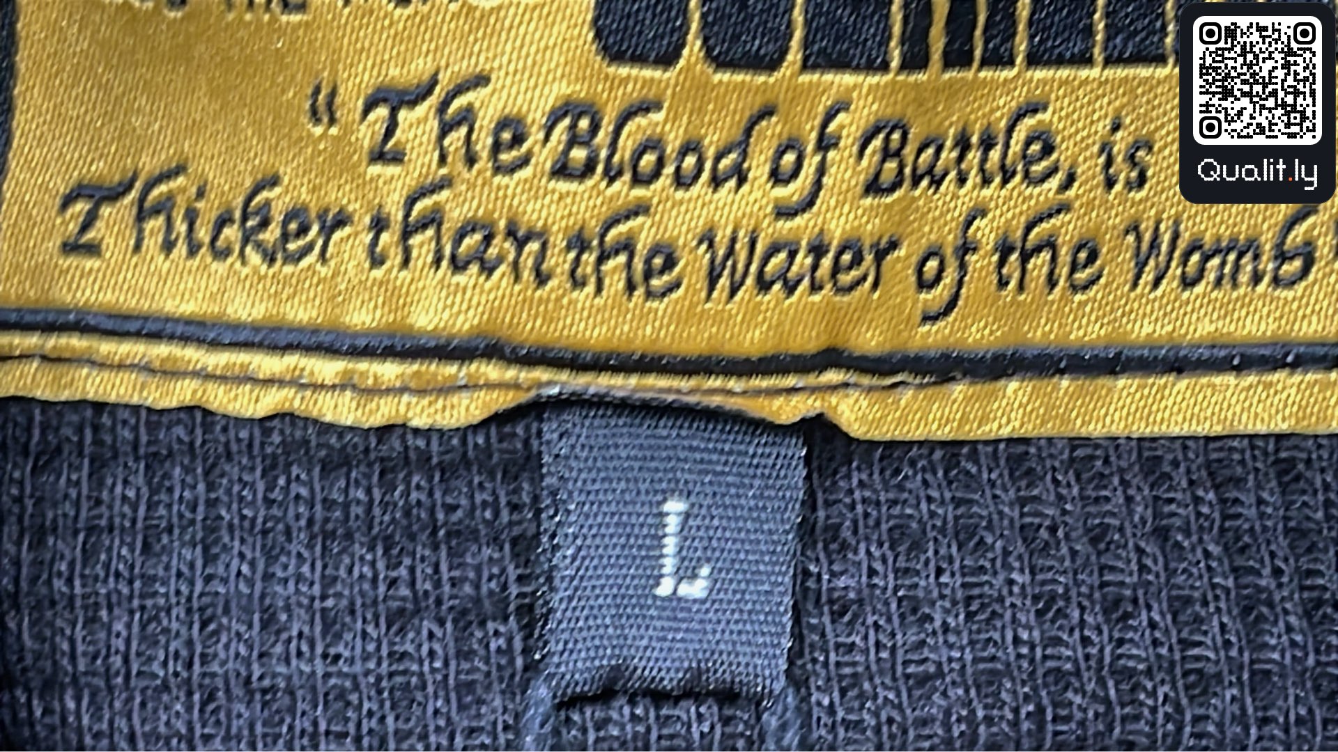 T-shirt QC photo 1 of 4
