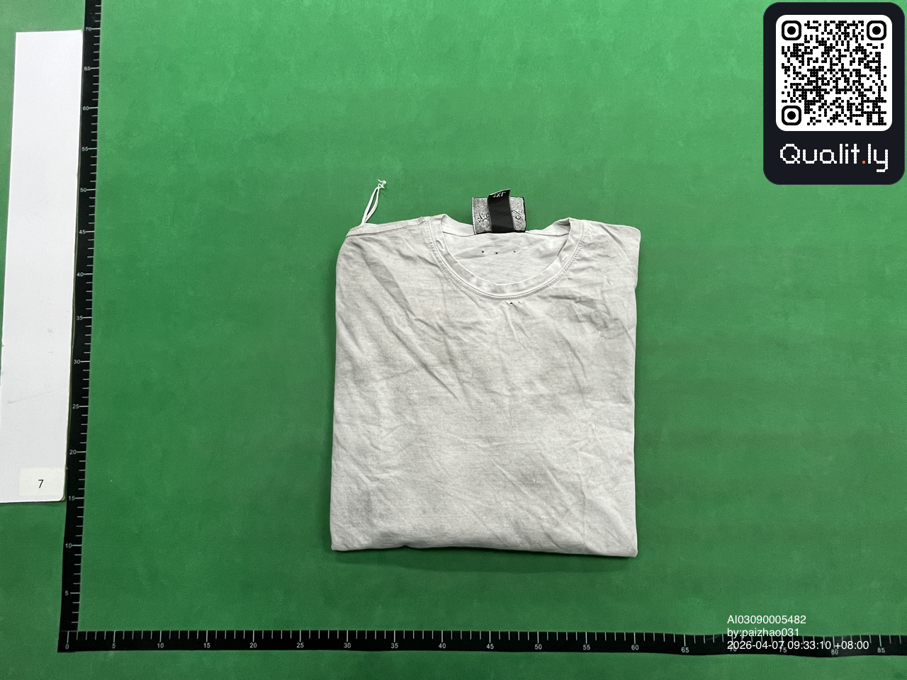 T-shirt QC photo 1 of 4