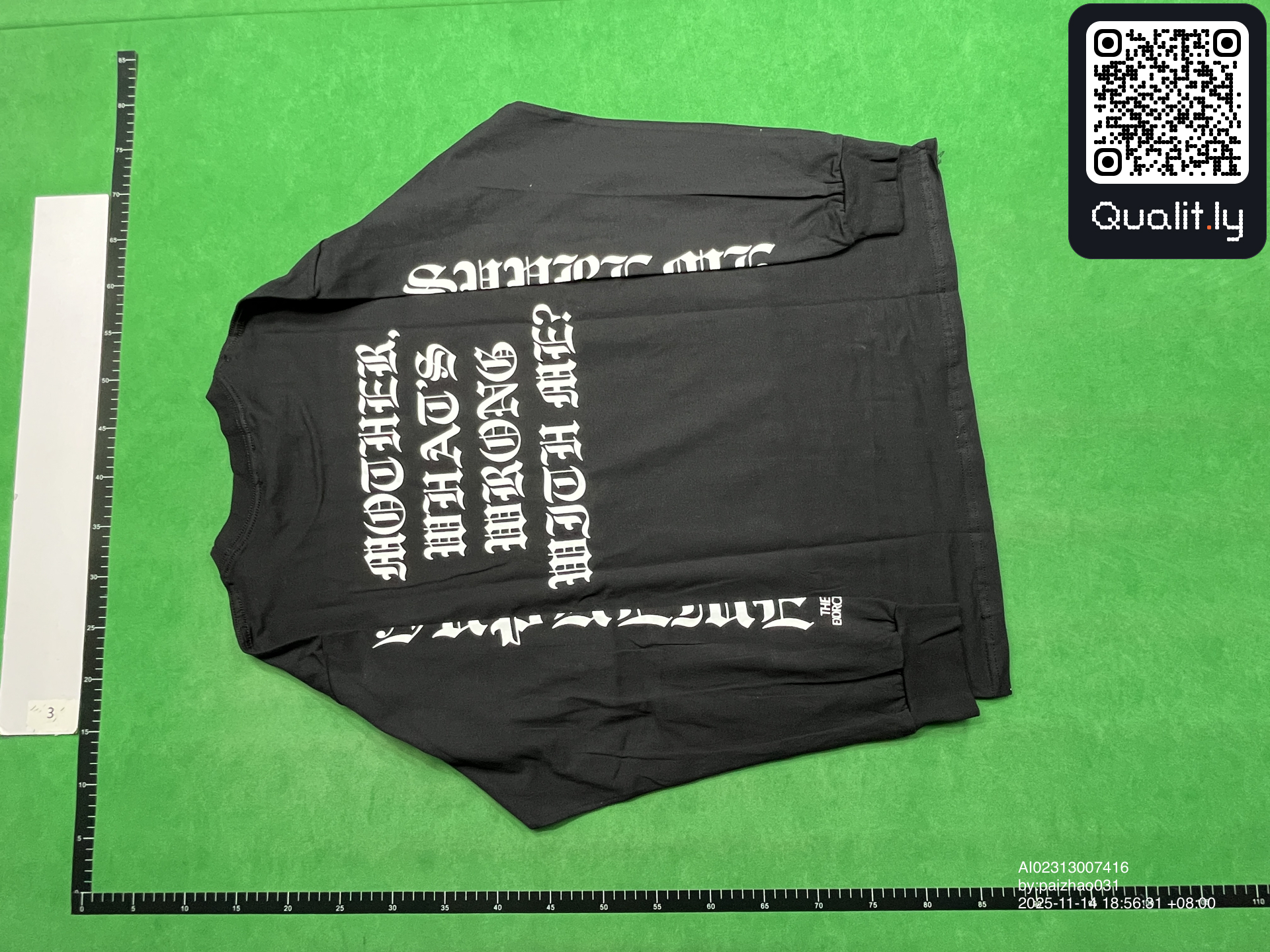 T-shirt QC photo 2 of 4