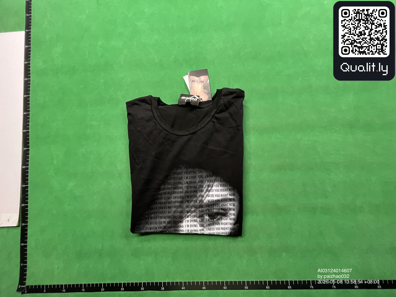 T-shirt — QC-foto 1 av 8