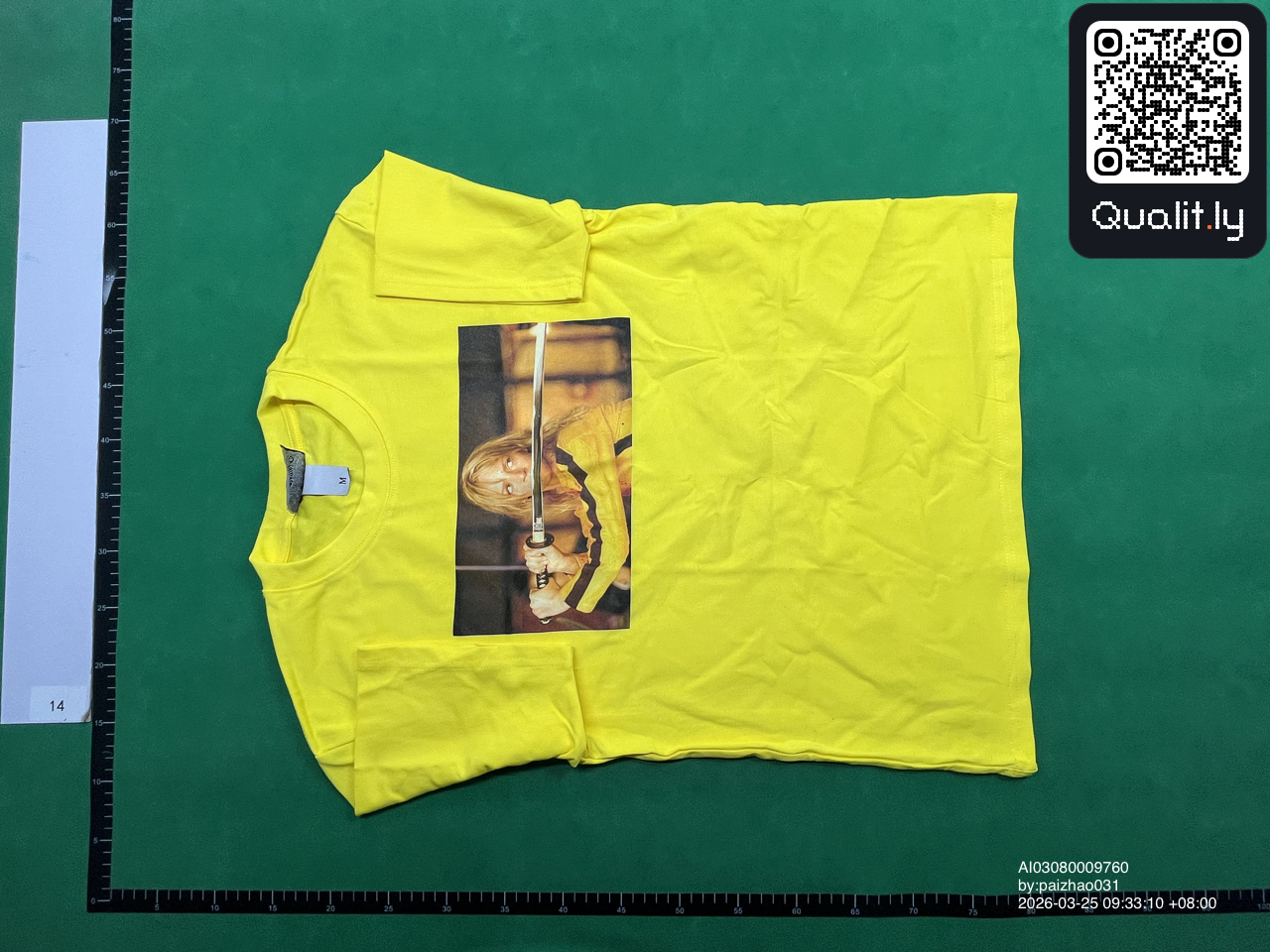T-shirt QC photo 3 of 8