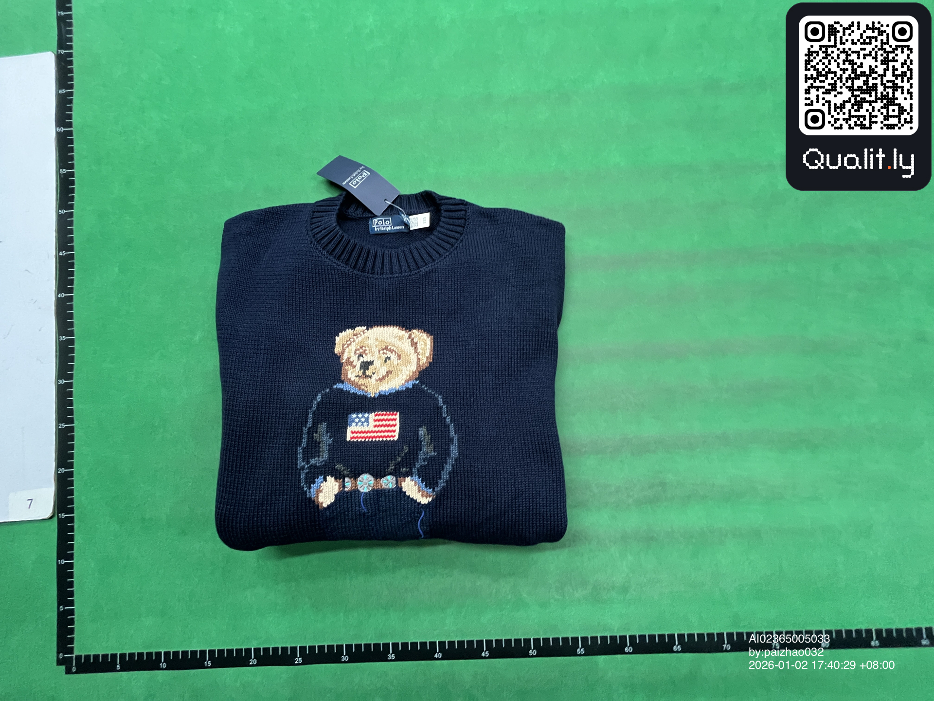 毛衣 QC 照片 1 / 4