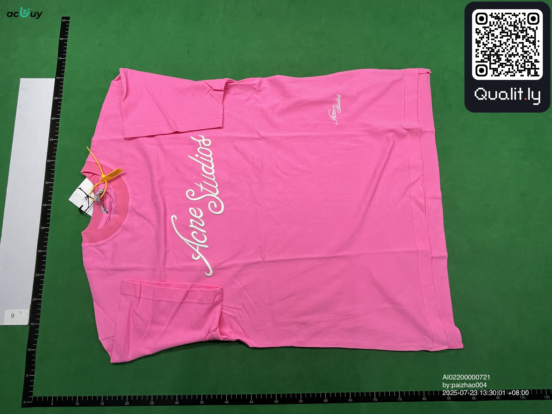T-shirt QC photo 3 of 22