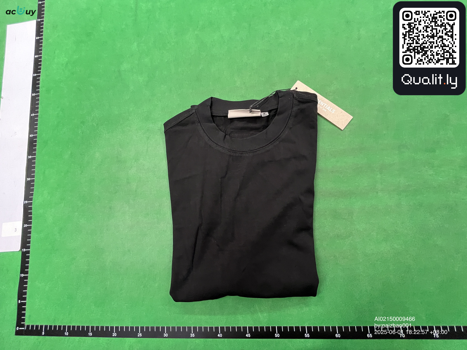 Tシャツ QC写真 1/4
