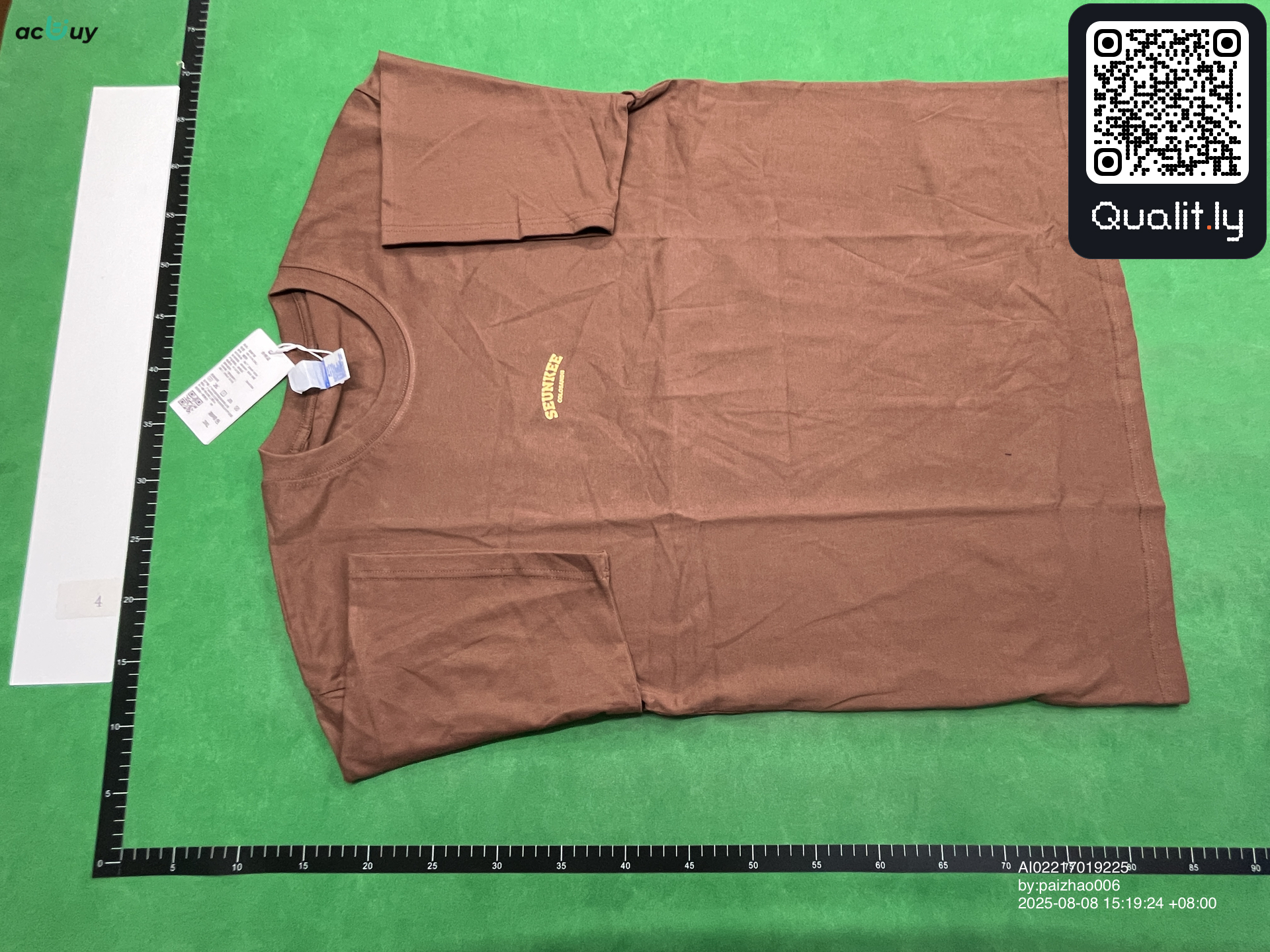 T-shirt — QC-foto 3 av 4