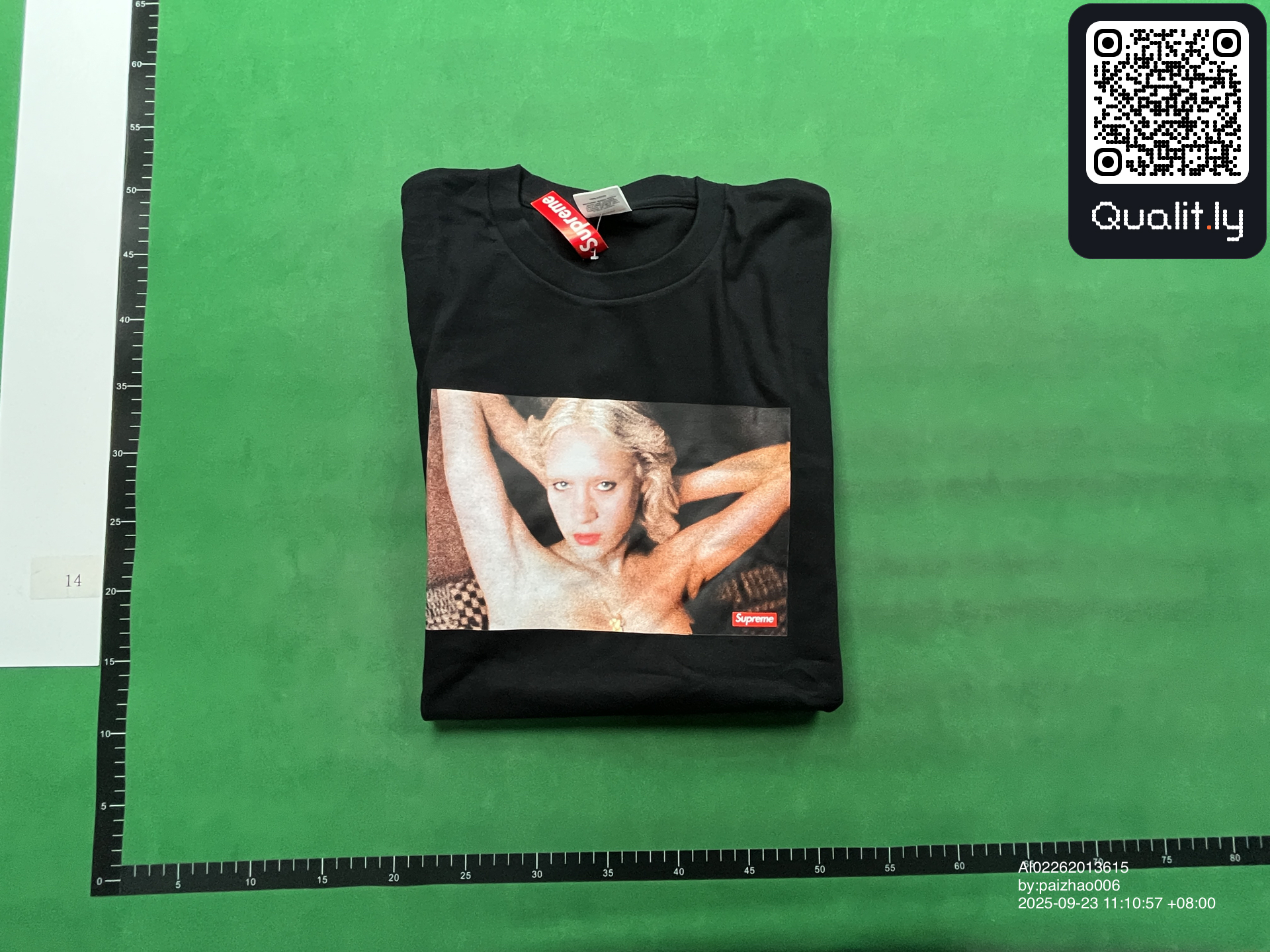 Tシャツ QC写真 1/10