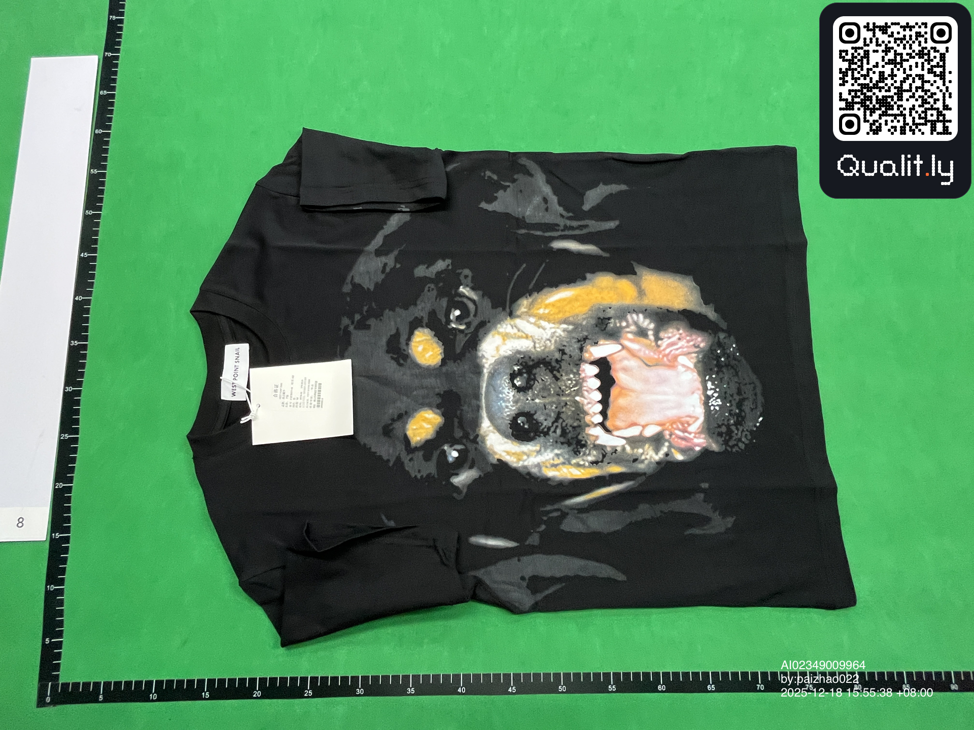 T-shirt — QC-foto 3 van 4
