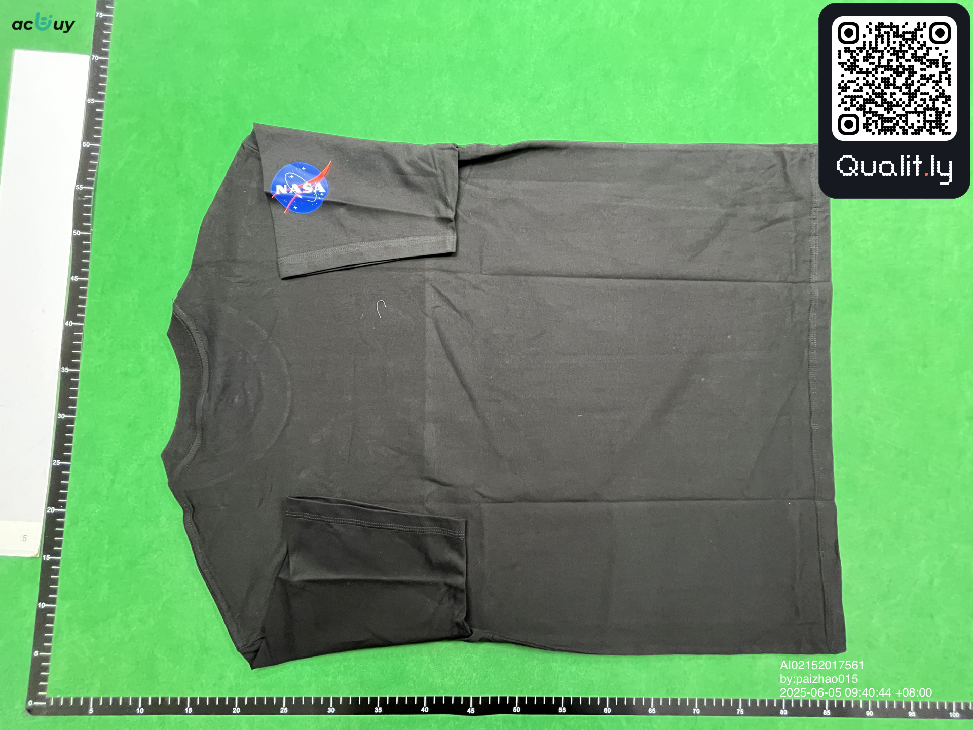 T-shirt QC photo 2 of 4