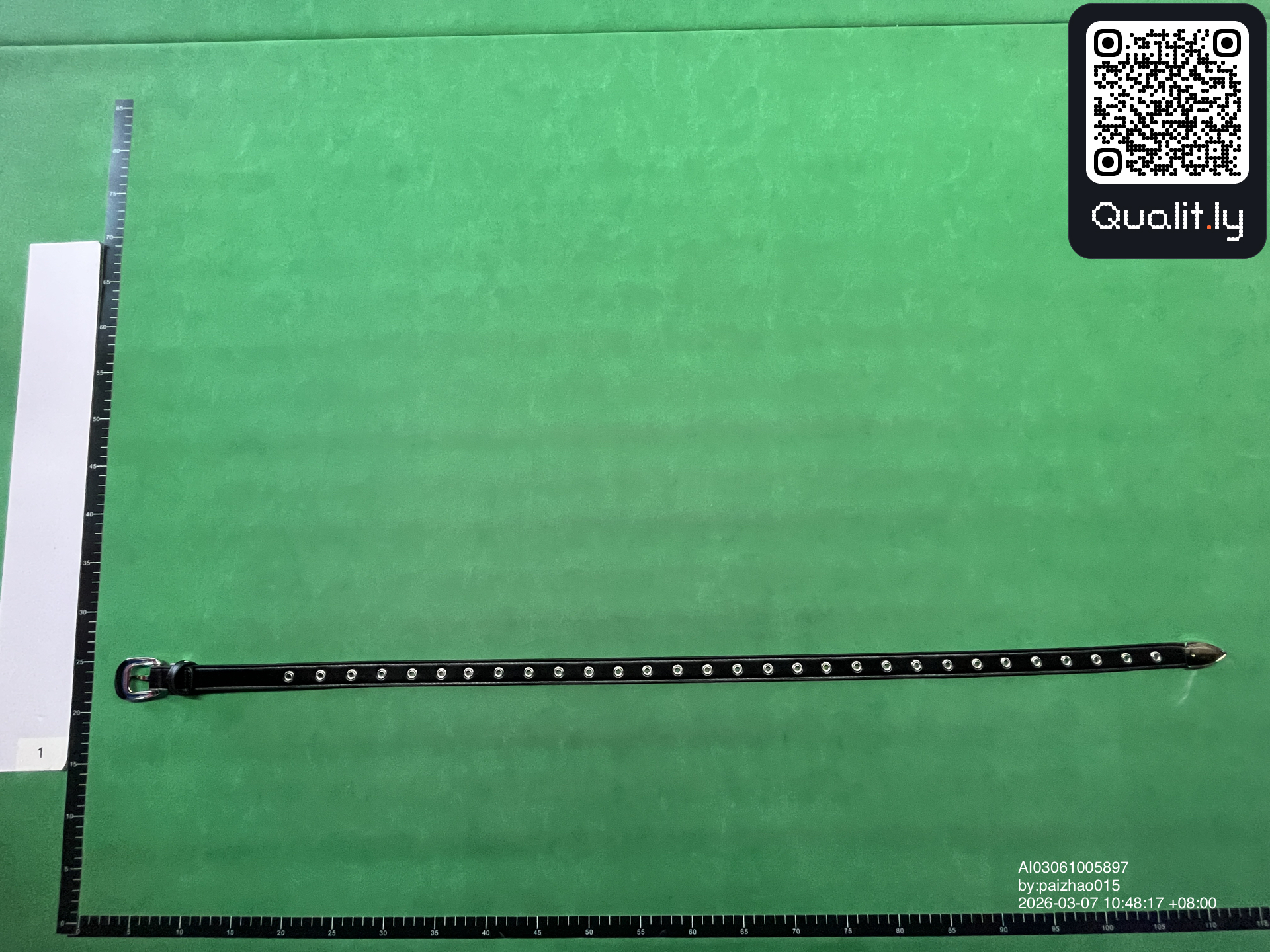 Belt QC photo 2 of 3