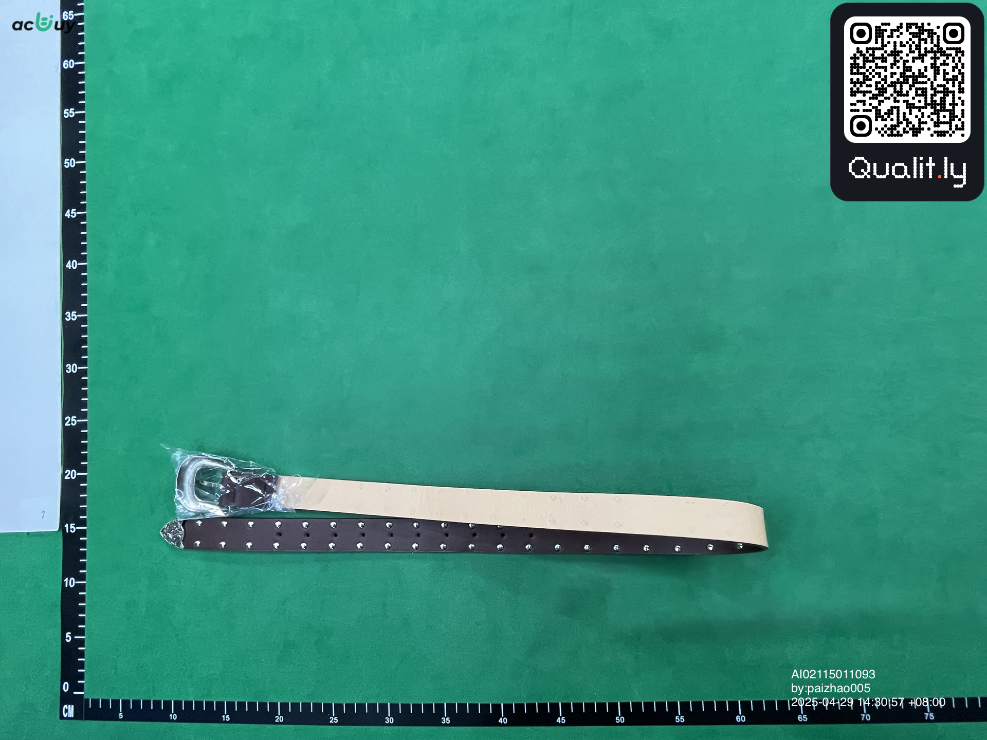 Cinturón — foto QC 2 de 3