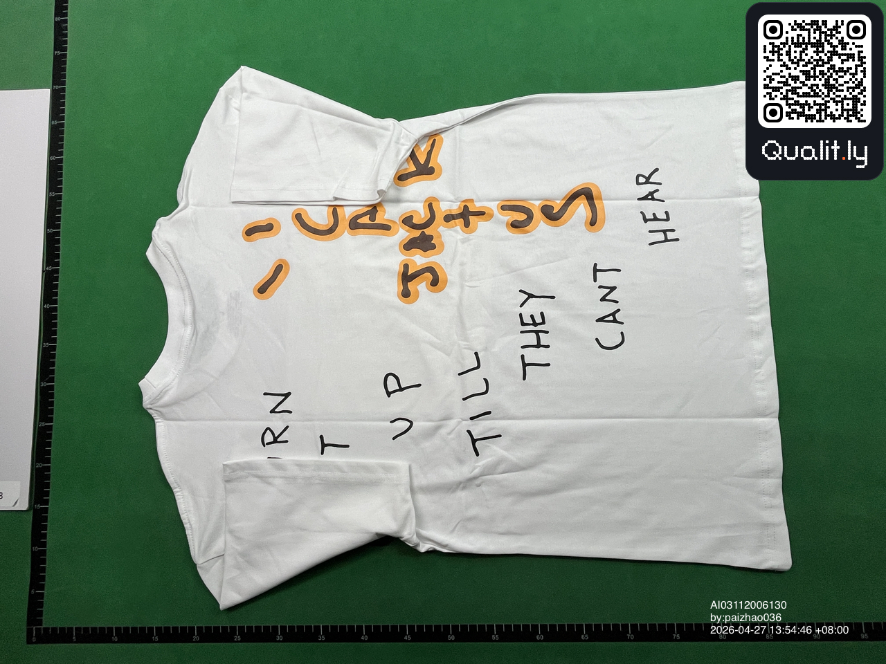 T-shirt QC photo 2 of 8