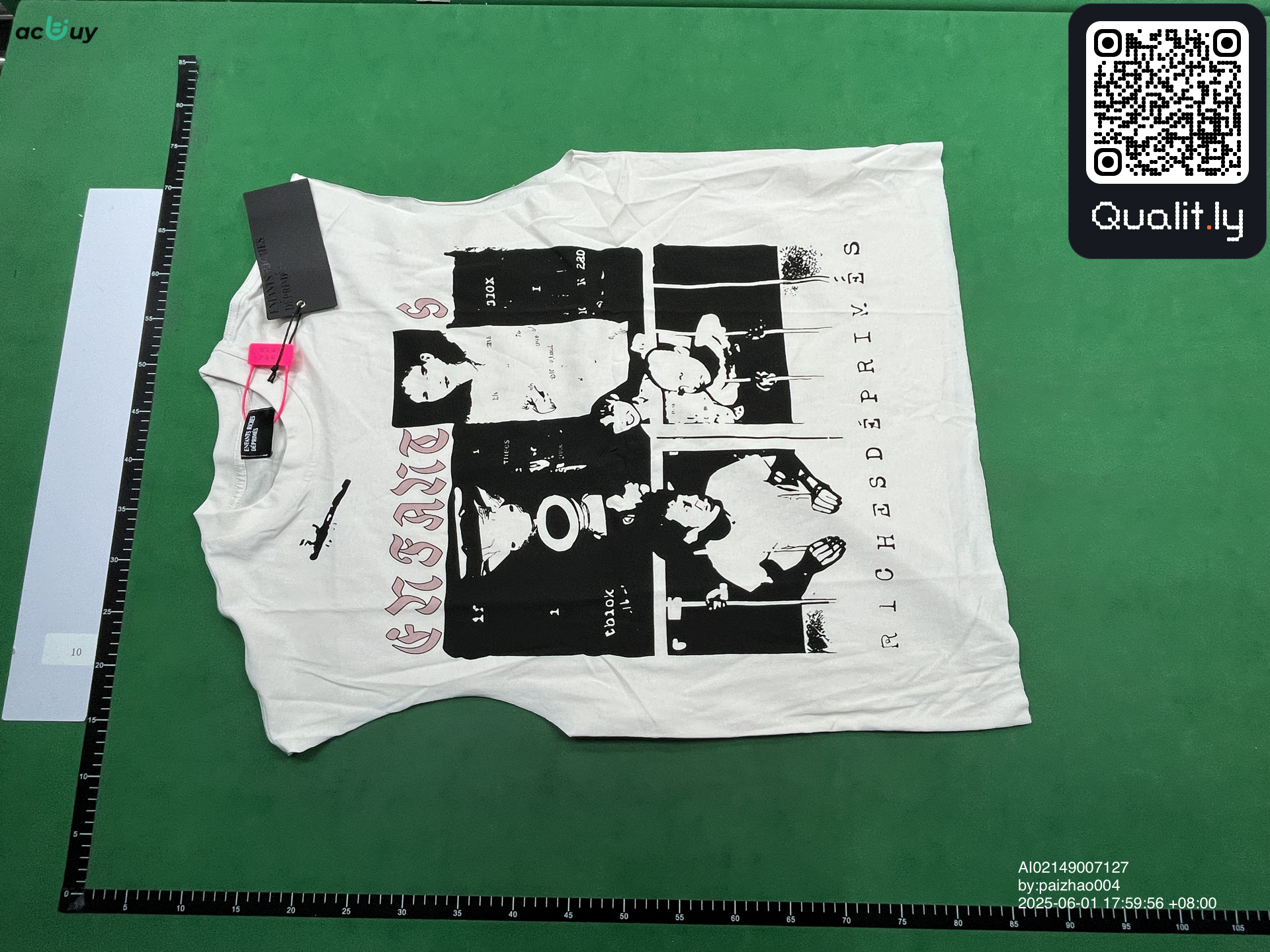 T-shirt — QC-foto 3 av 4