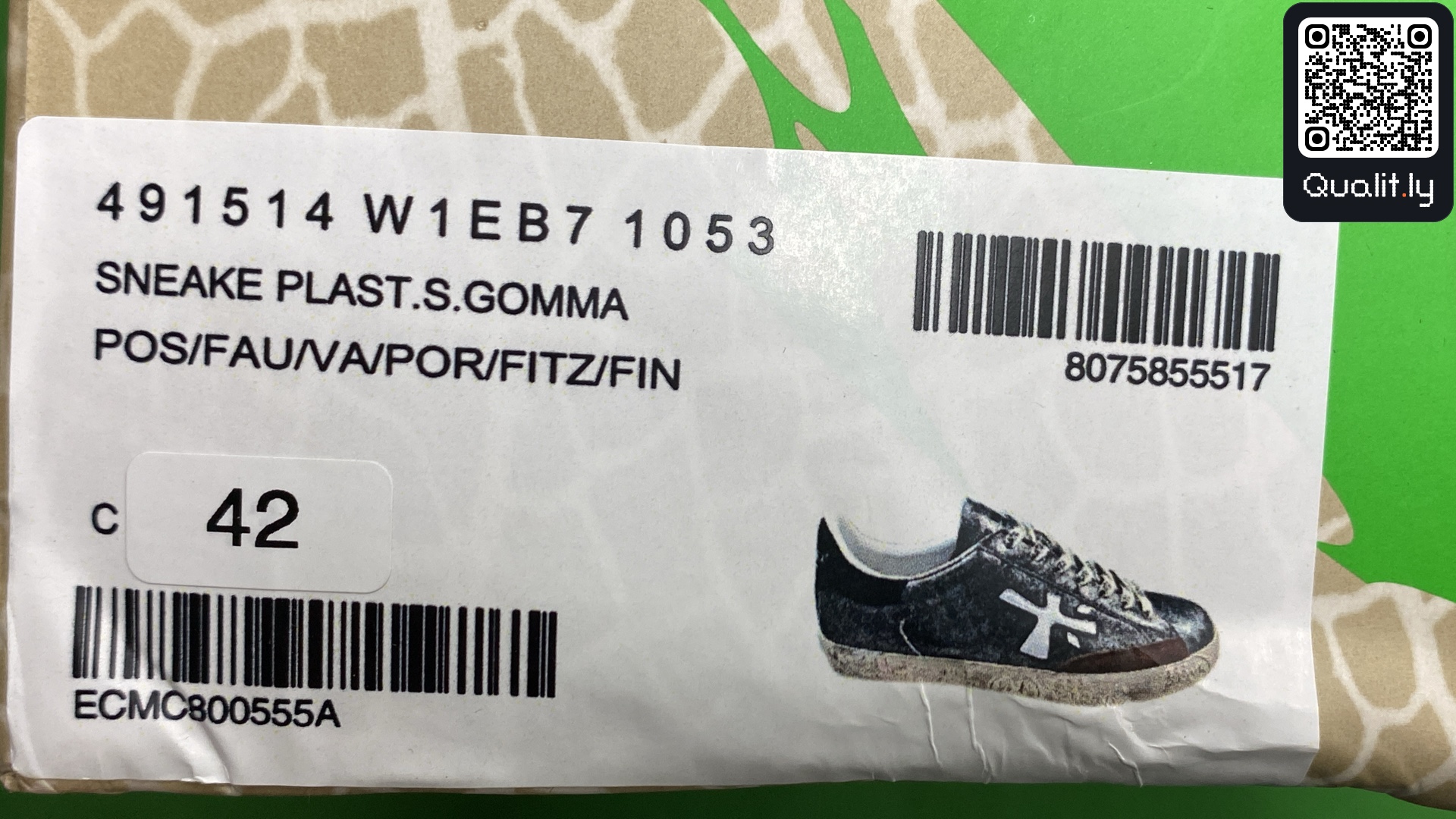 Sneakersy — zdjęcie QC 2 z 12