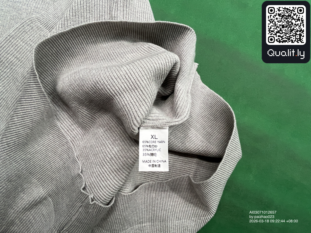Sweater QC photo 1 of 86