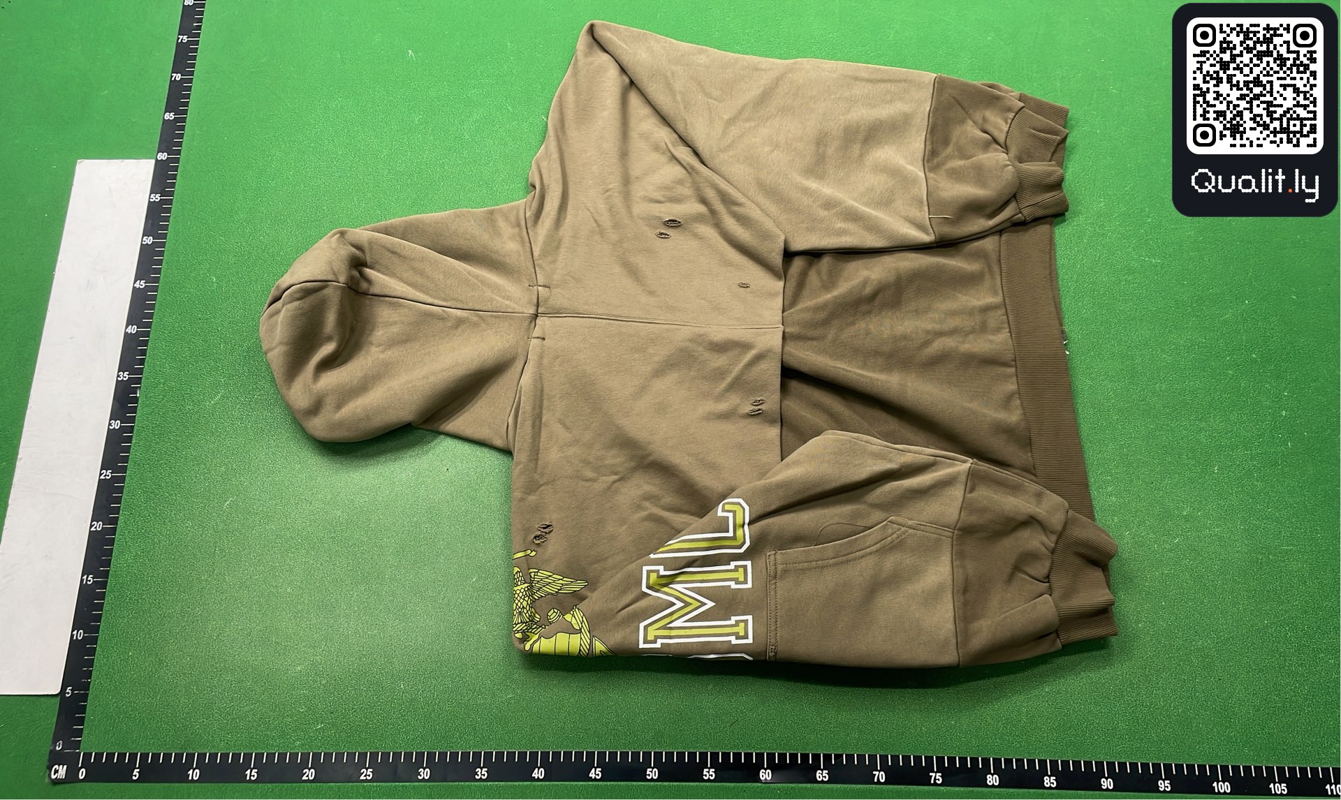 Camisola com capuz — foto QC 3 de 4