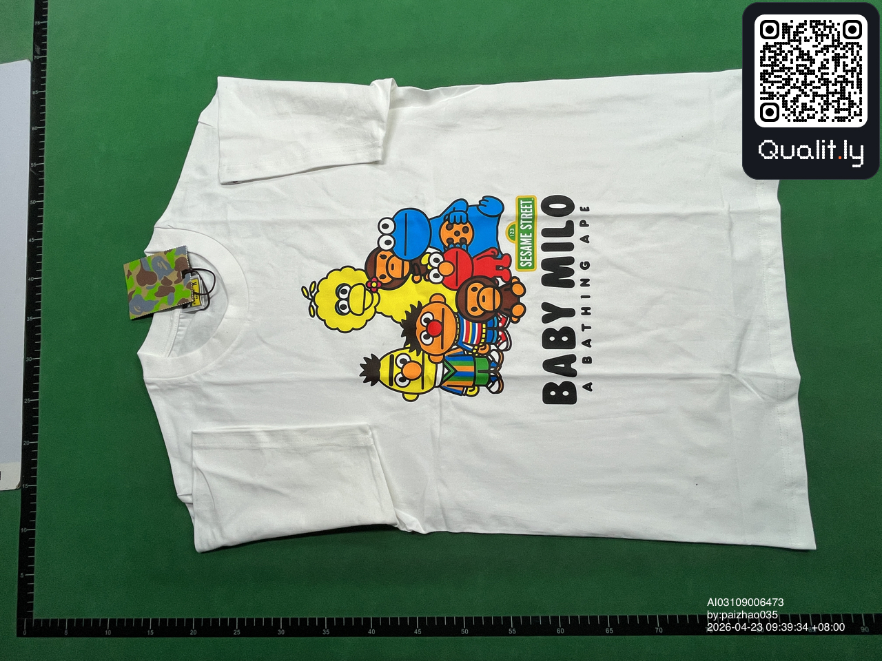 T-shirt QC photo 2 of 10