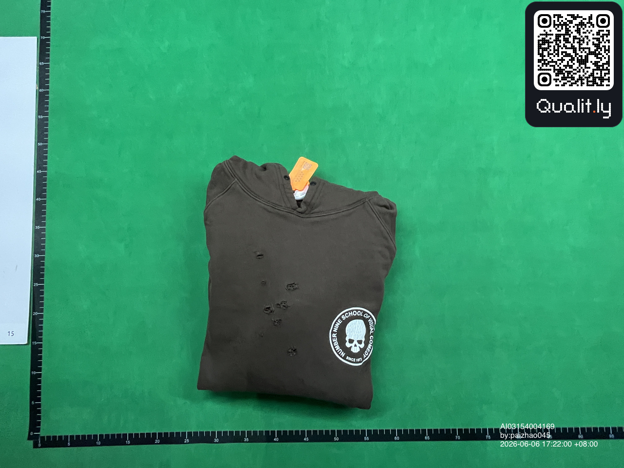 Felpa con cappuccio — foto QC 3 di 22