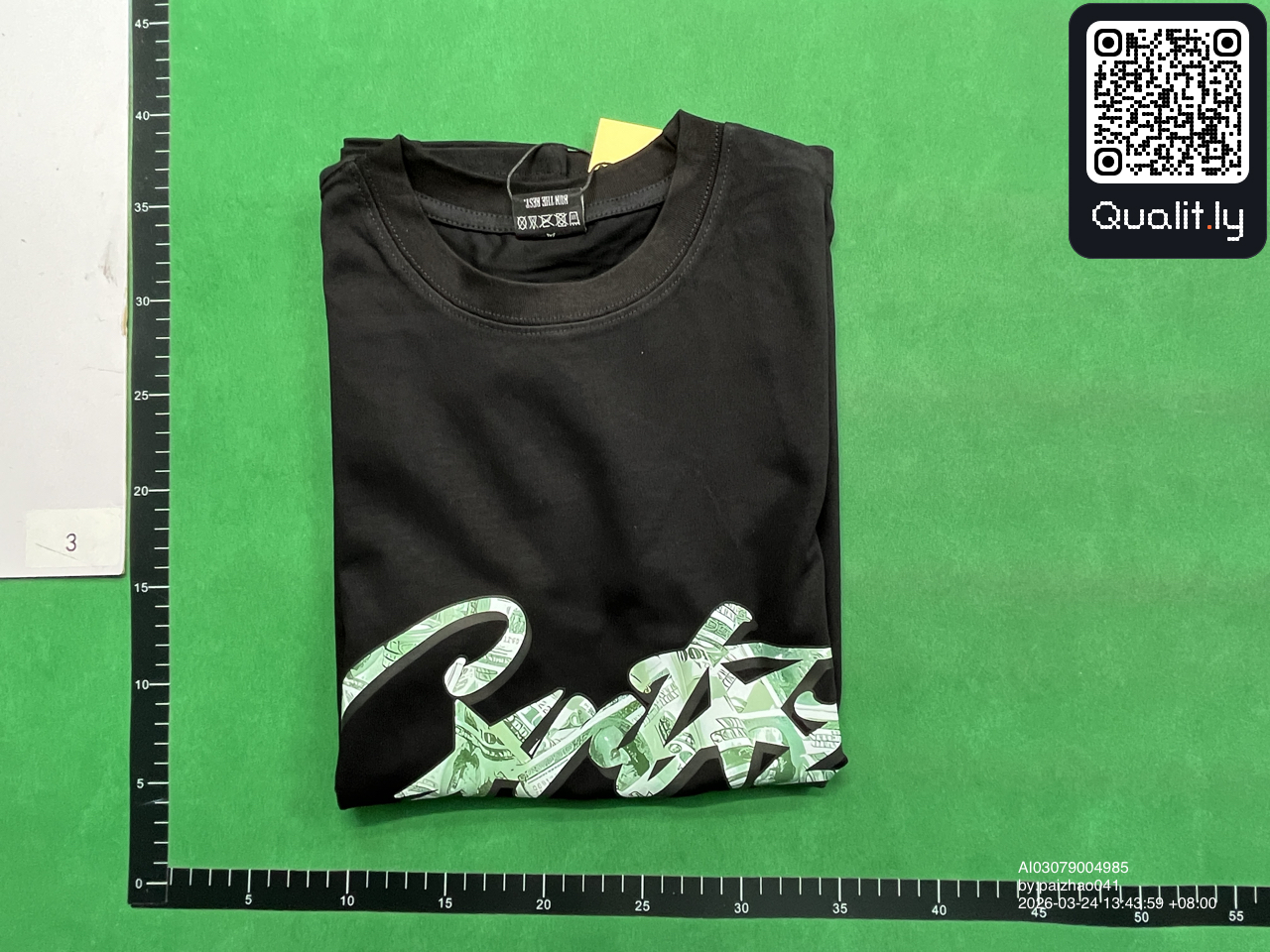 Tシャツ QC写真 1/8