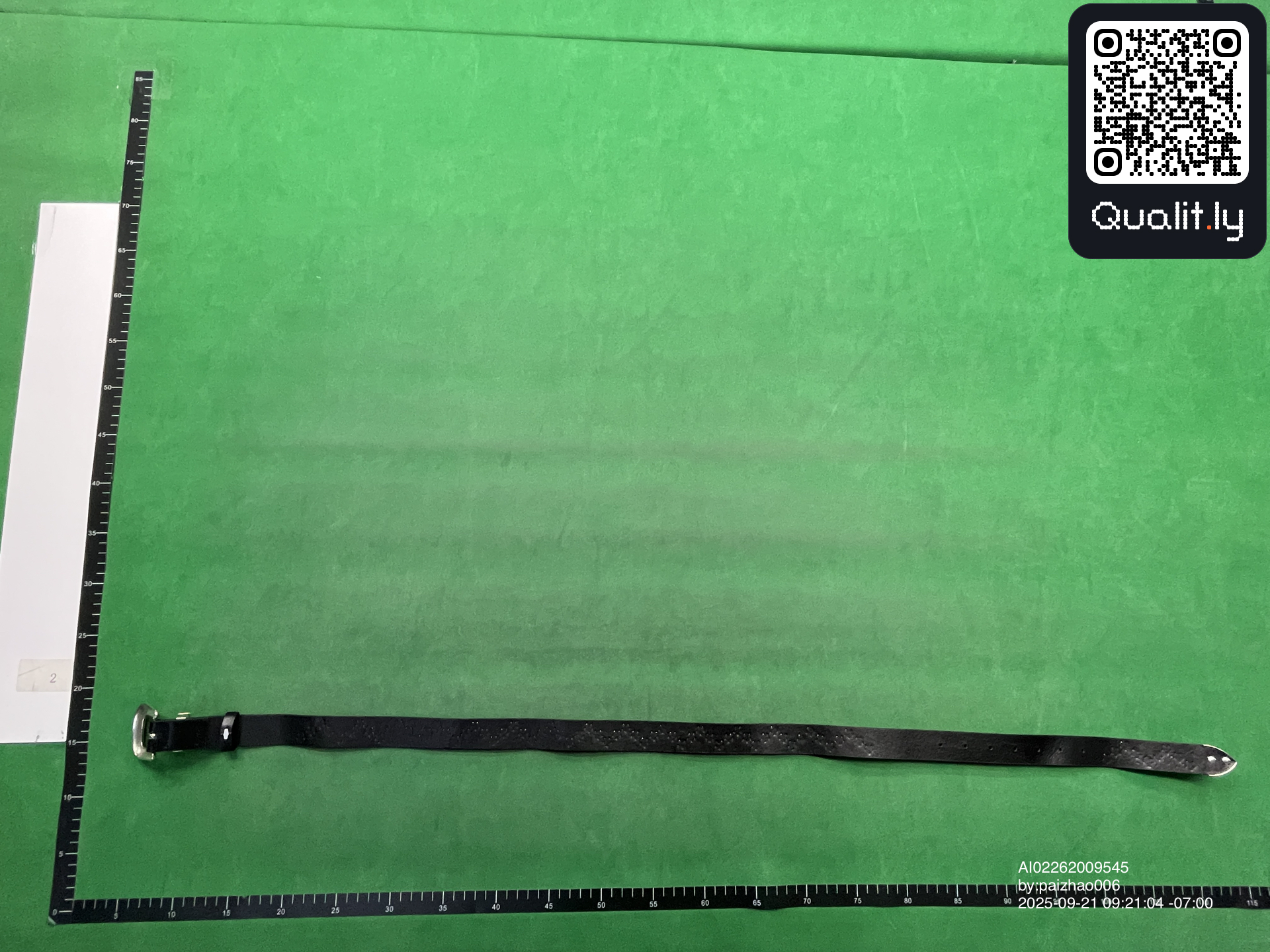 Belt QC photo 2 of 3