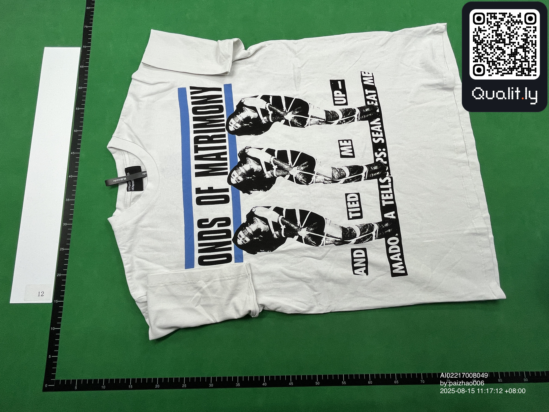 T-shirt QC photo 3 of 12
