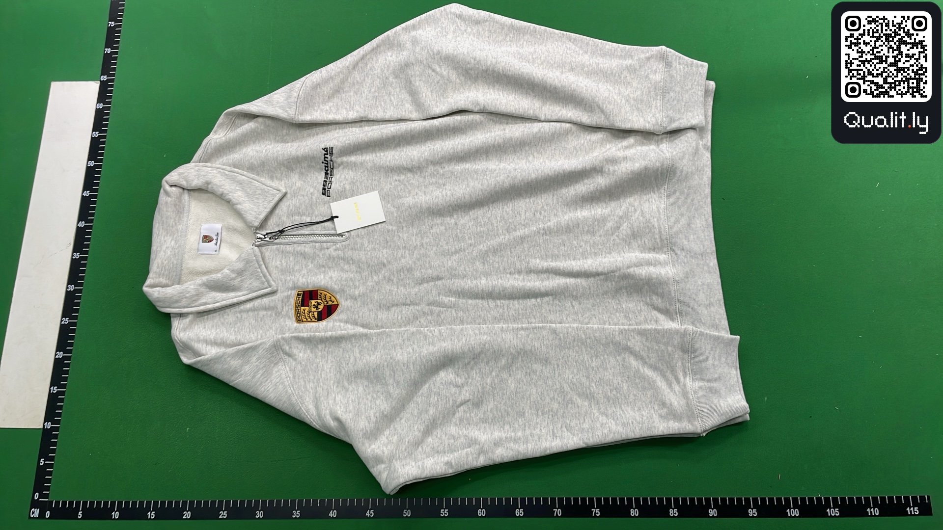 Aime Leon Dore White Porsche Hoodie QC photo 1