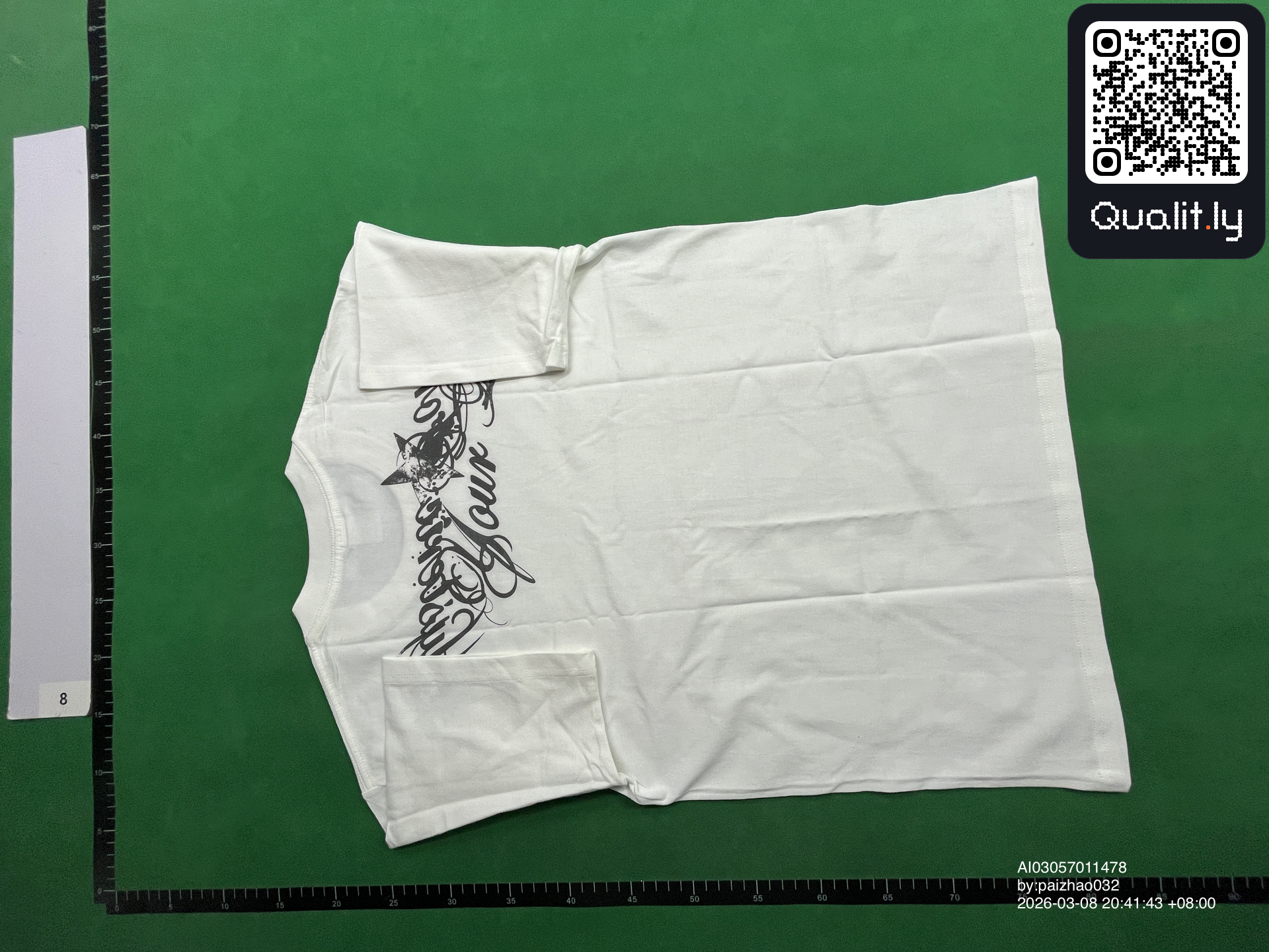 T-shirt QC photo 2 of 8