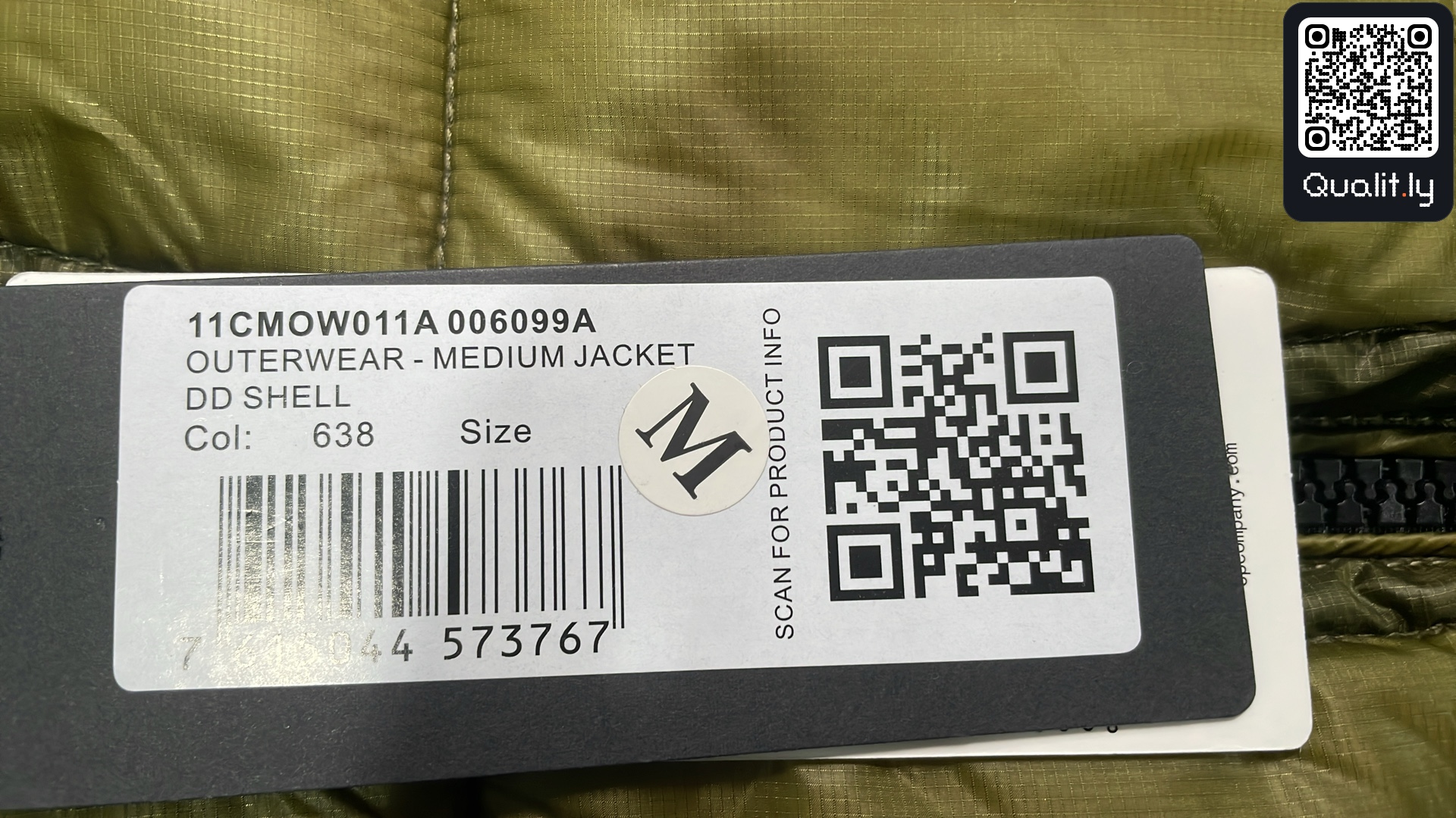 Jacket QC photo 1 of 8