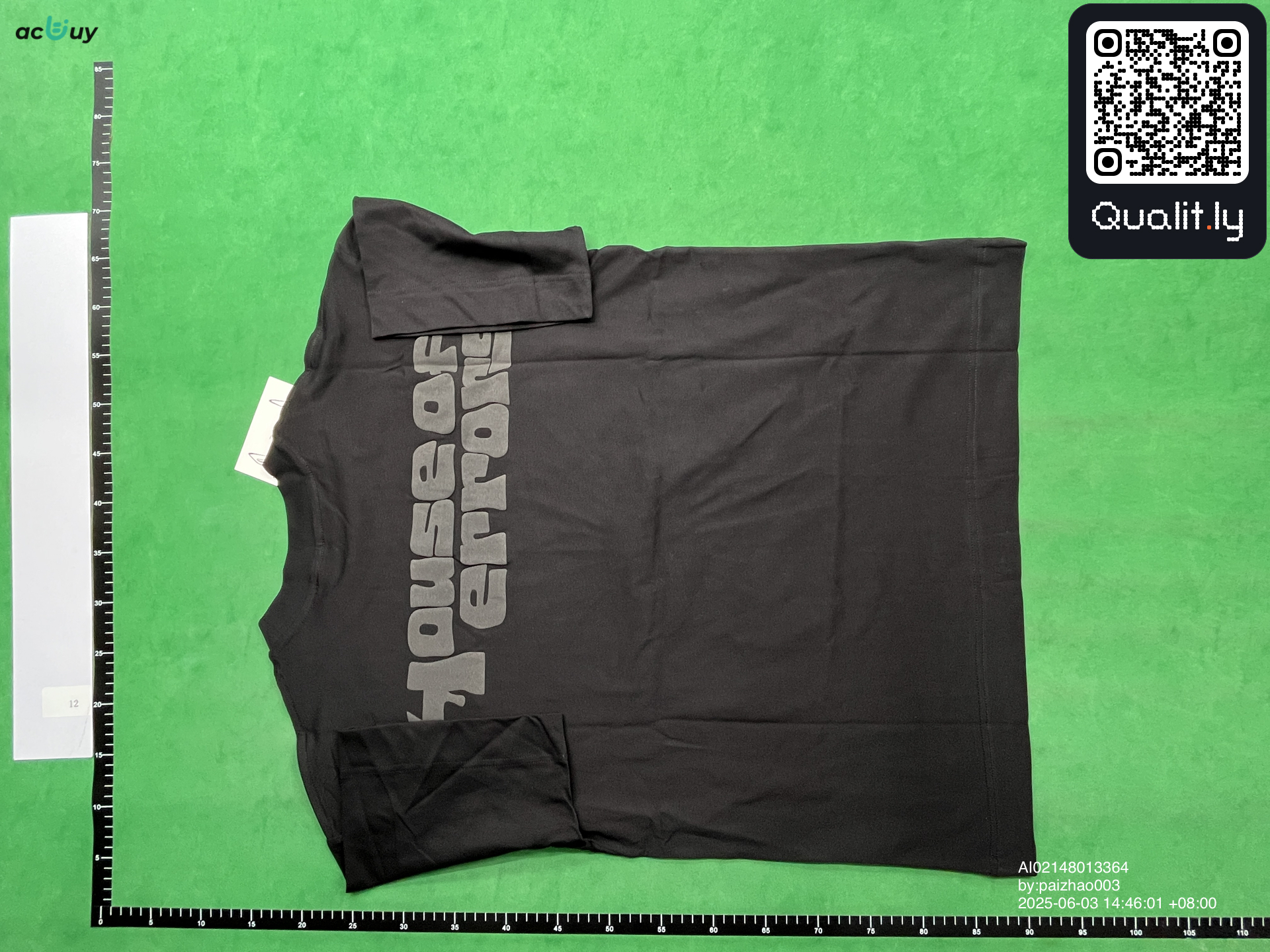 T-shirt QC photo 2 of 4
