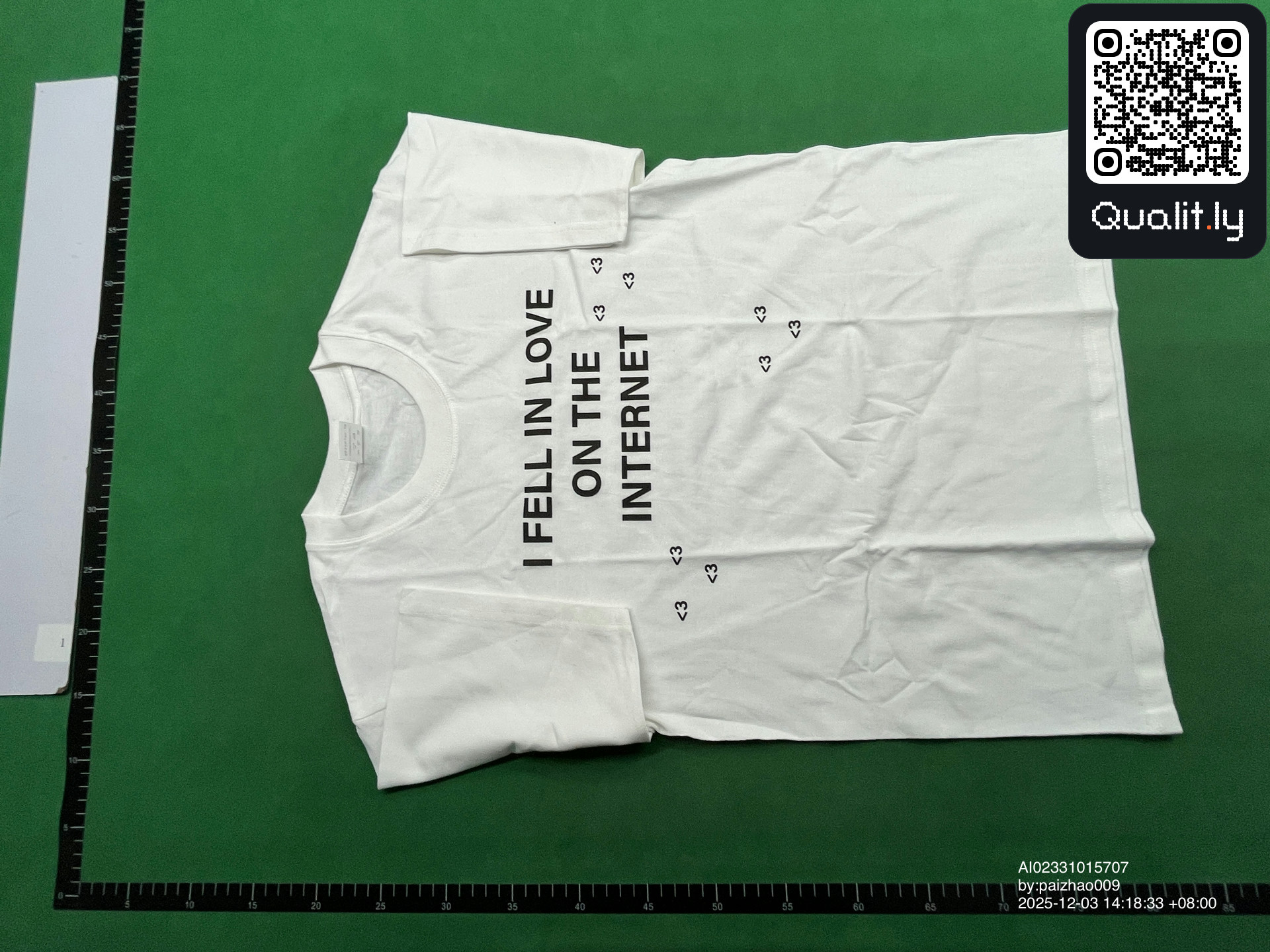 T-shirt QC photo 2 of 14