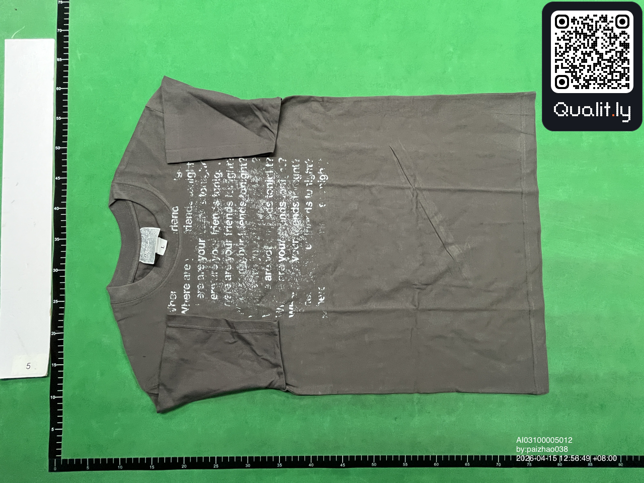 T-shirt QC photo 2 of 38