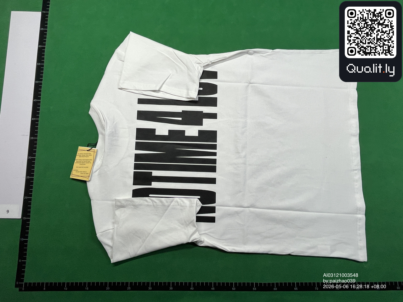 T-shirt QC photo 2 of 32