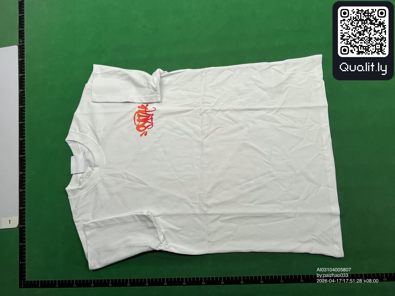 Tシャツ QC写真 3/10