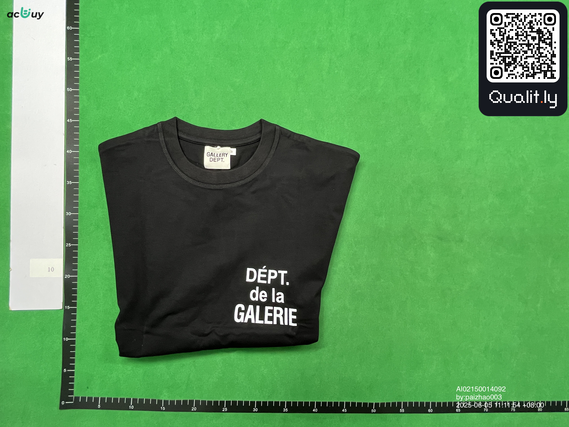 T-shirt QC photo 2 of 18