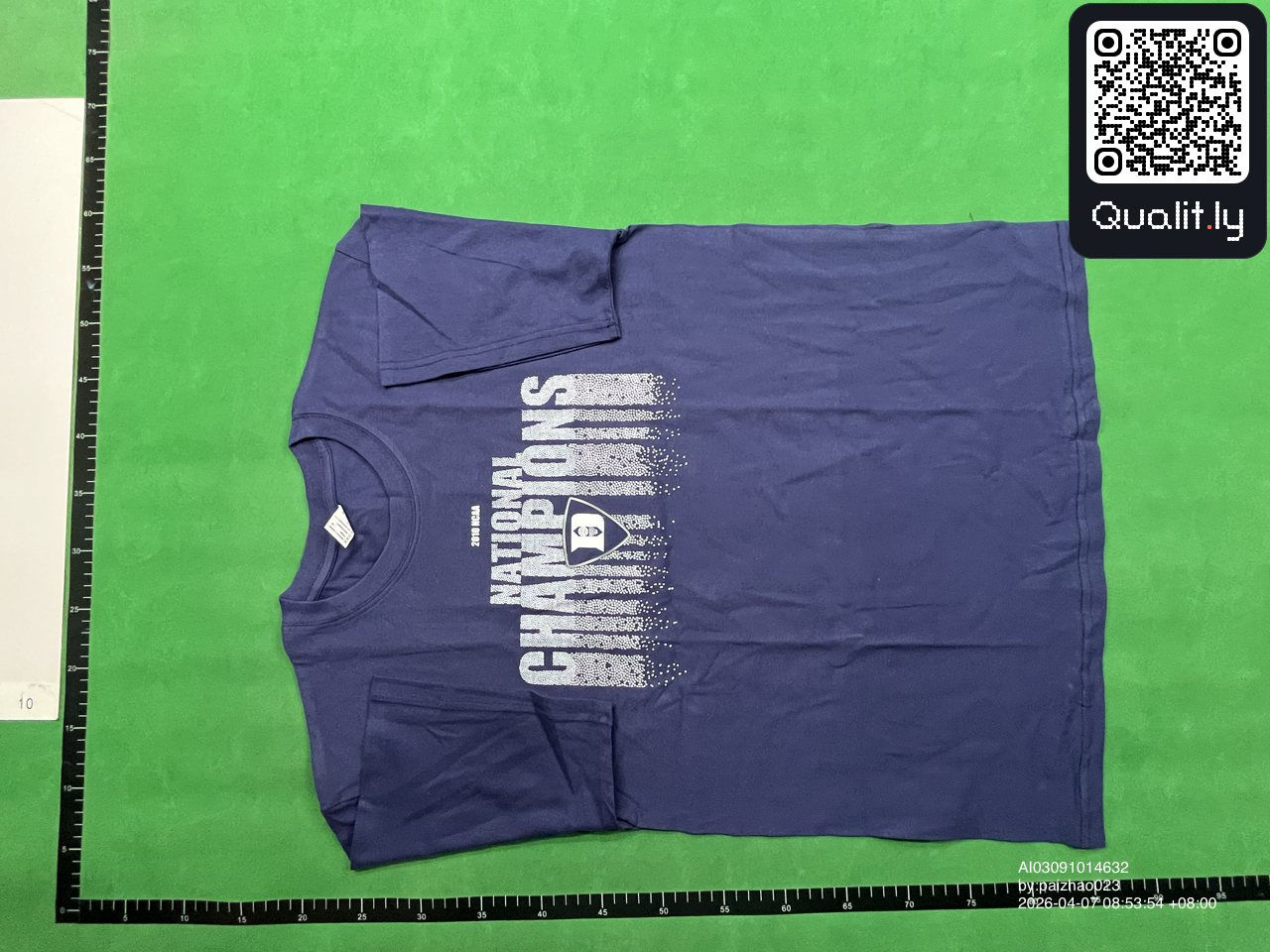 T-shirt QC photo 3 of 8
