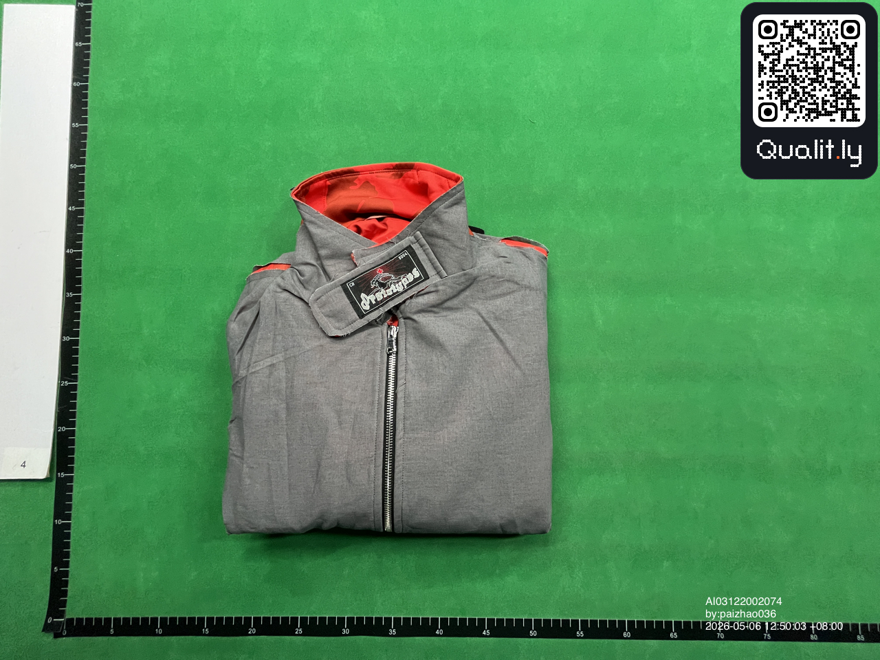 Jacket QC photo 1 of 4