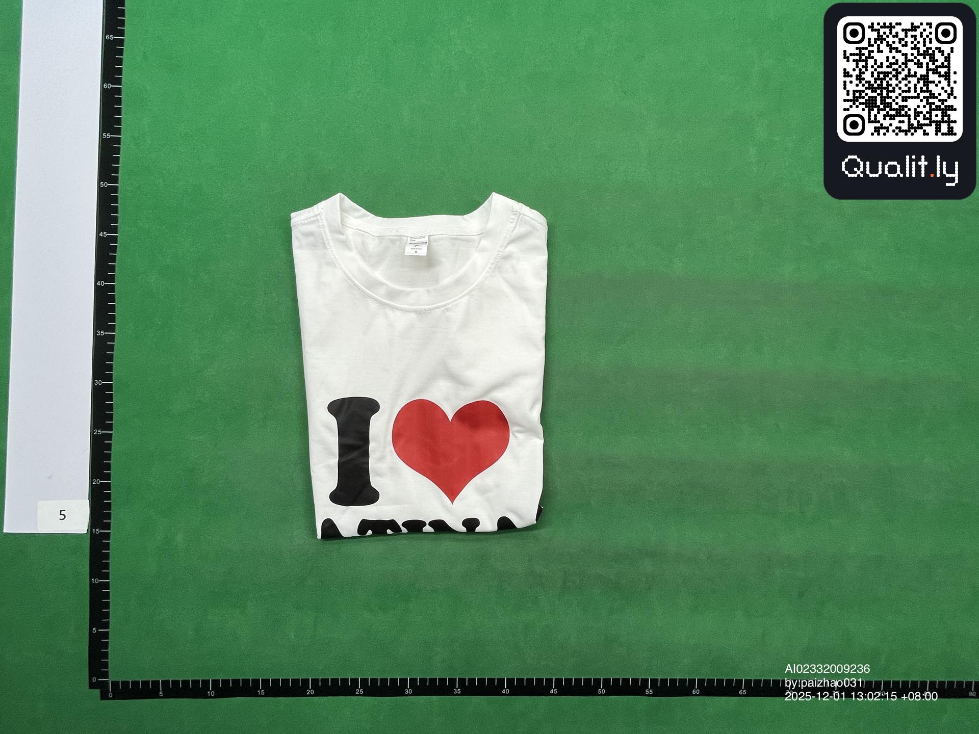 Tシャツ QC写真 1/48