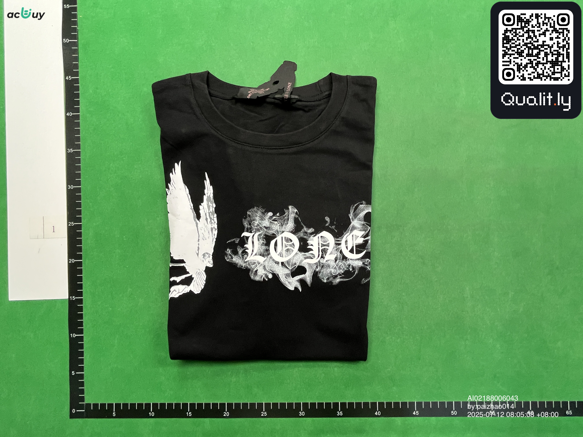 Tシャツ QC写真 1/20