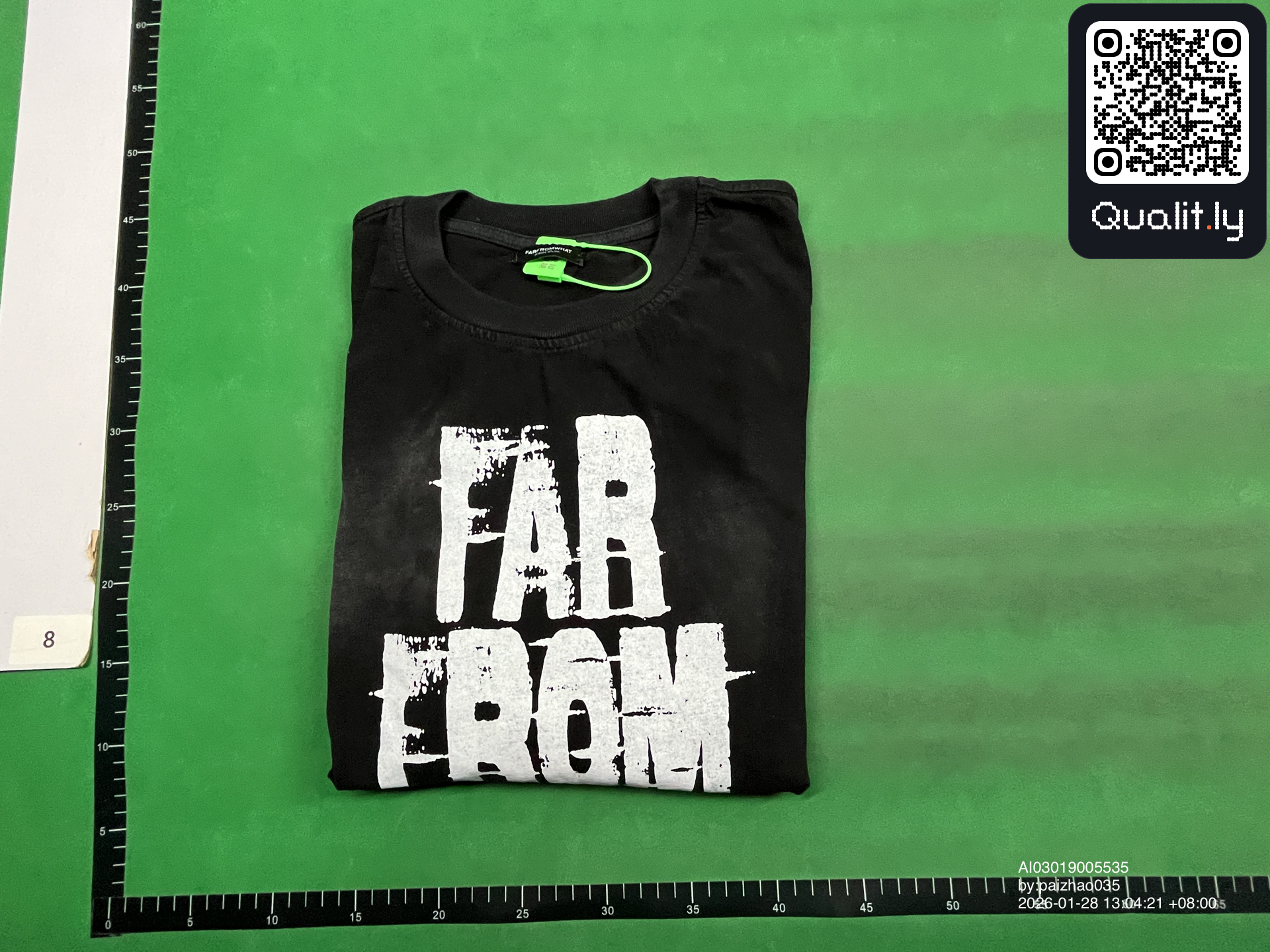 Tシャツ QC写真 1/10