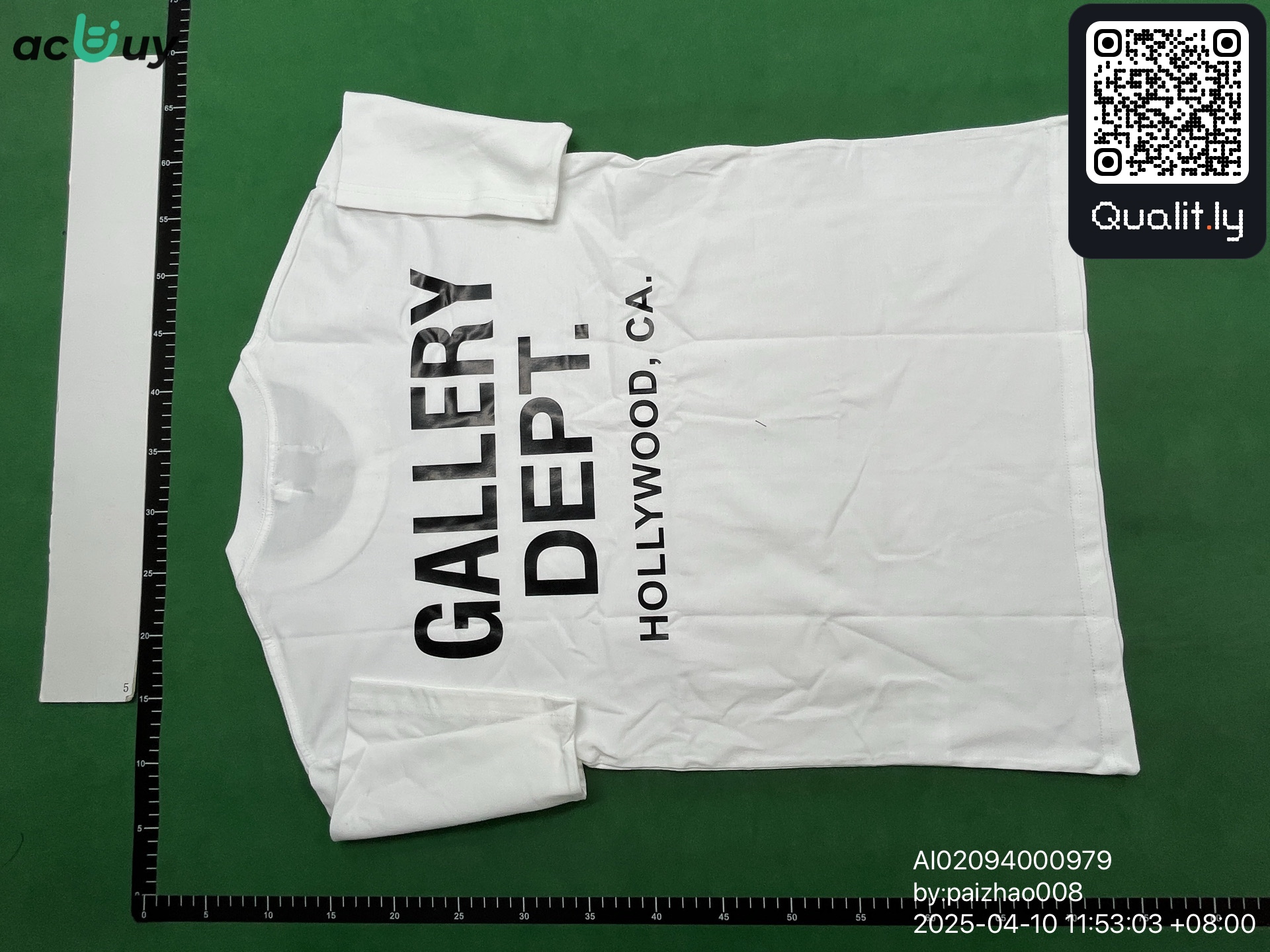 T-shirt QC photo 2 of 8