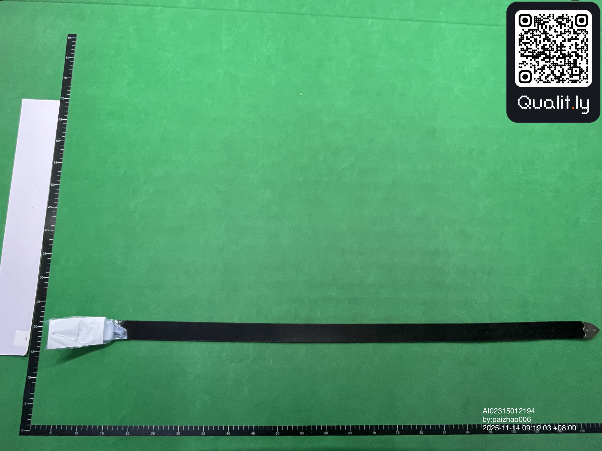 腰带 QC 照片 2 / 3