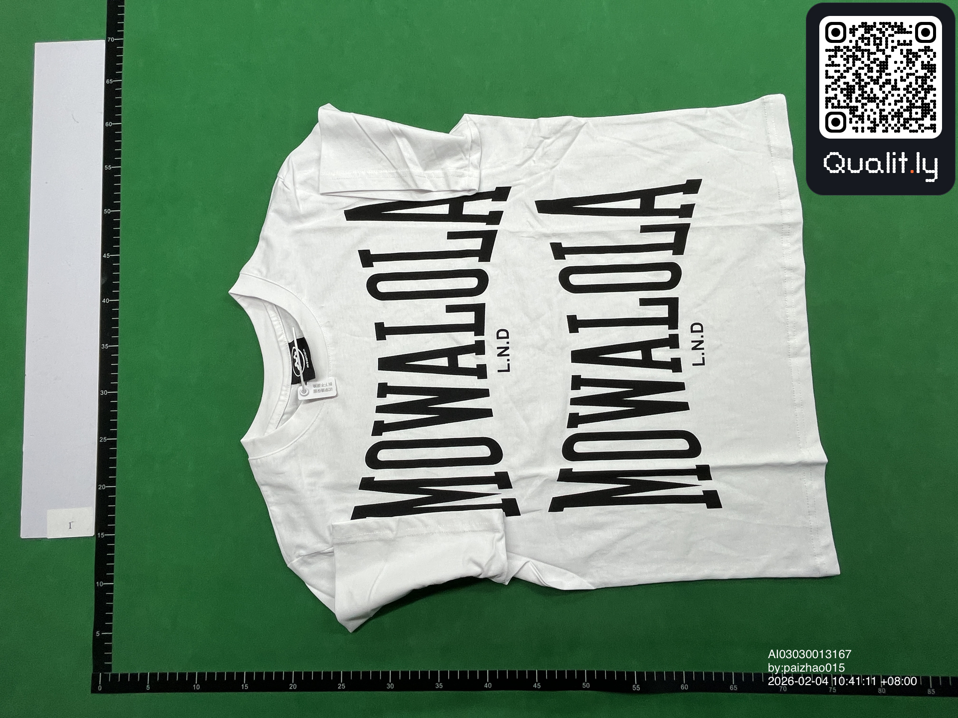 T-shirt QC photo 3 of 32