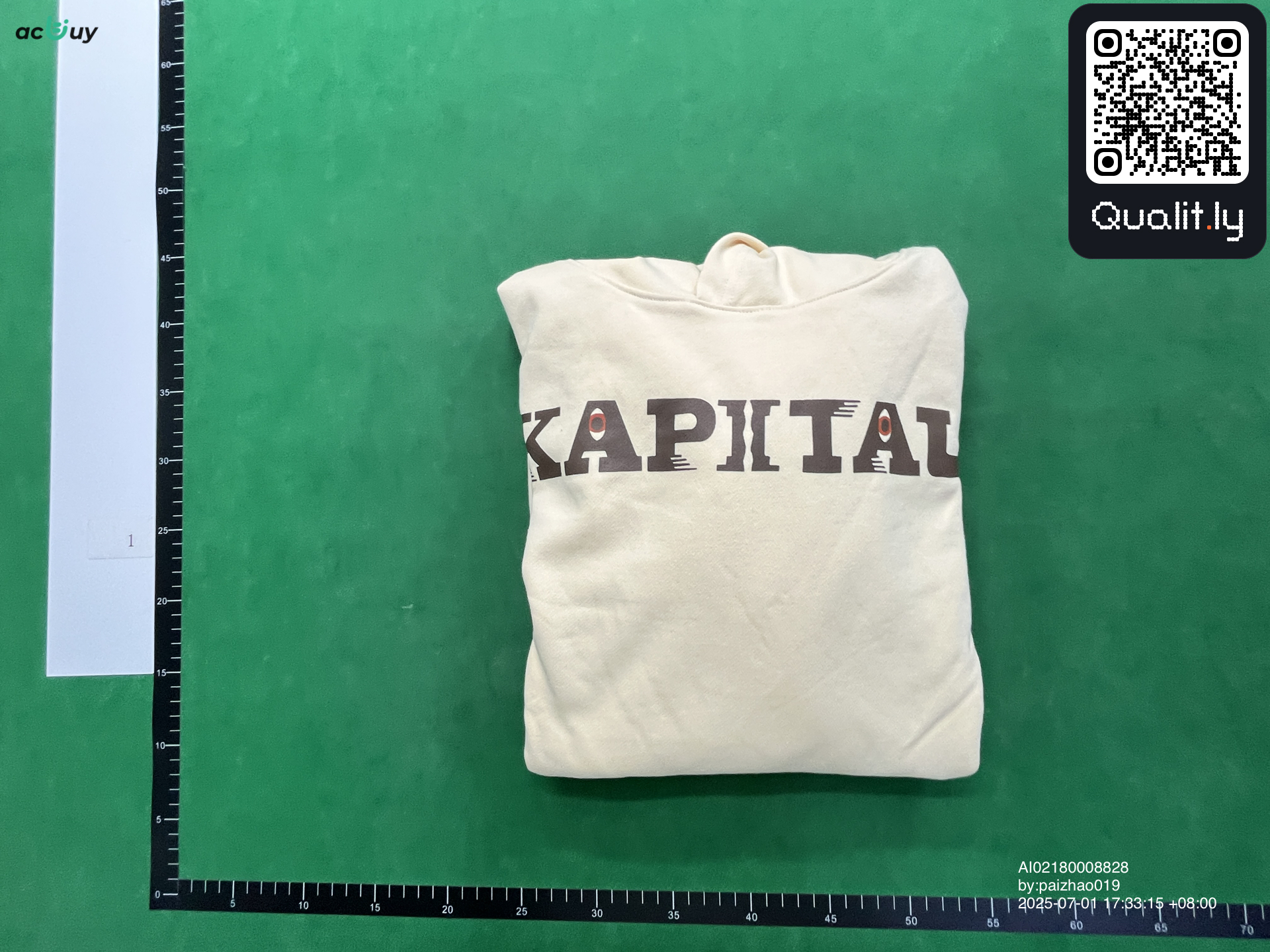 Camisola com capuz — foto QC 1 de 8